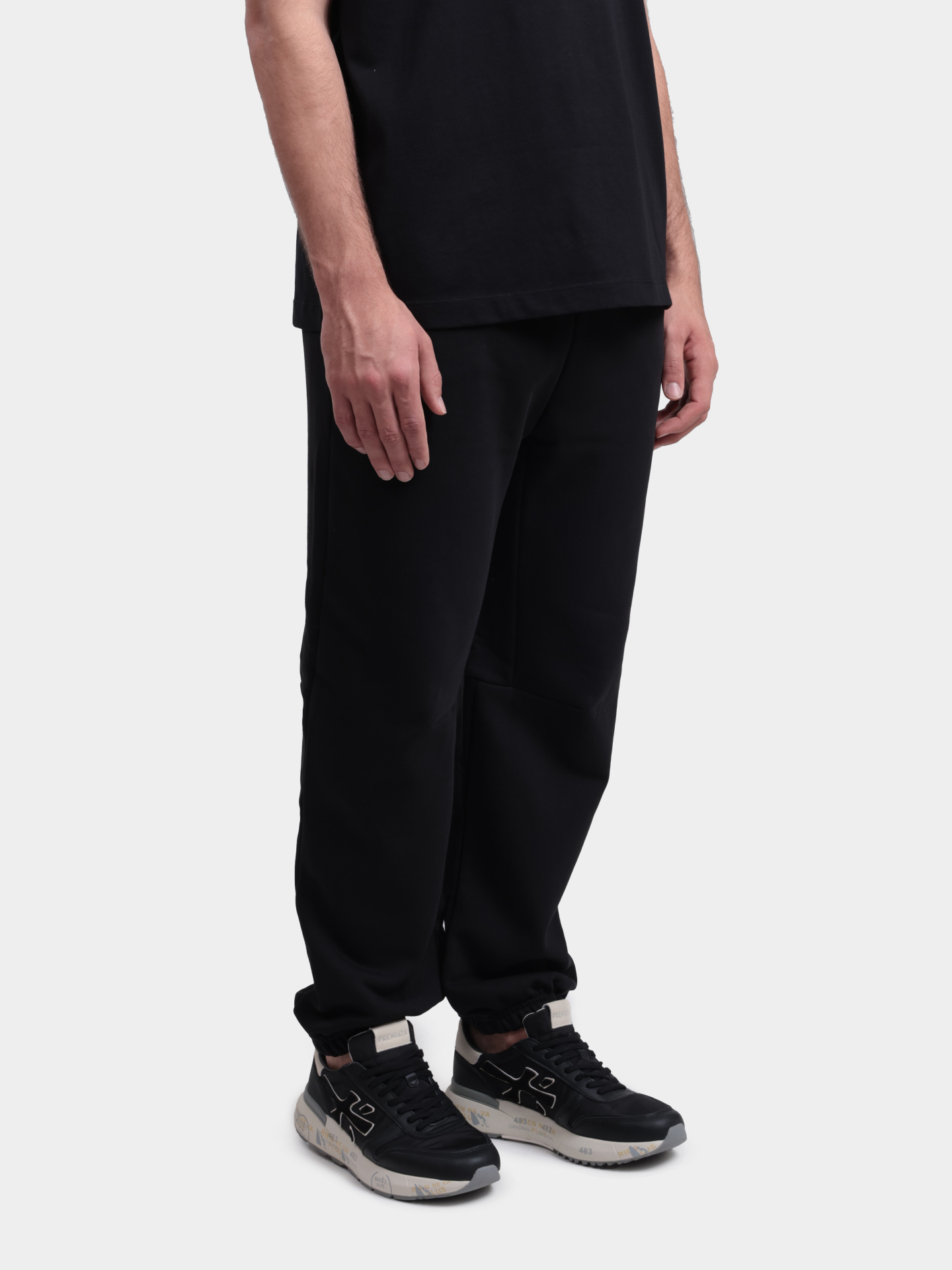 Брюки спортивные Calvin Klein LVGMS6P600 UB1 черные мужские — купить в интернет-магазине Verdistore
