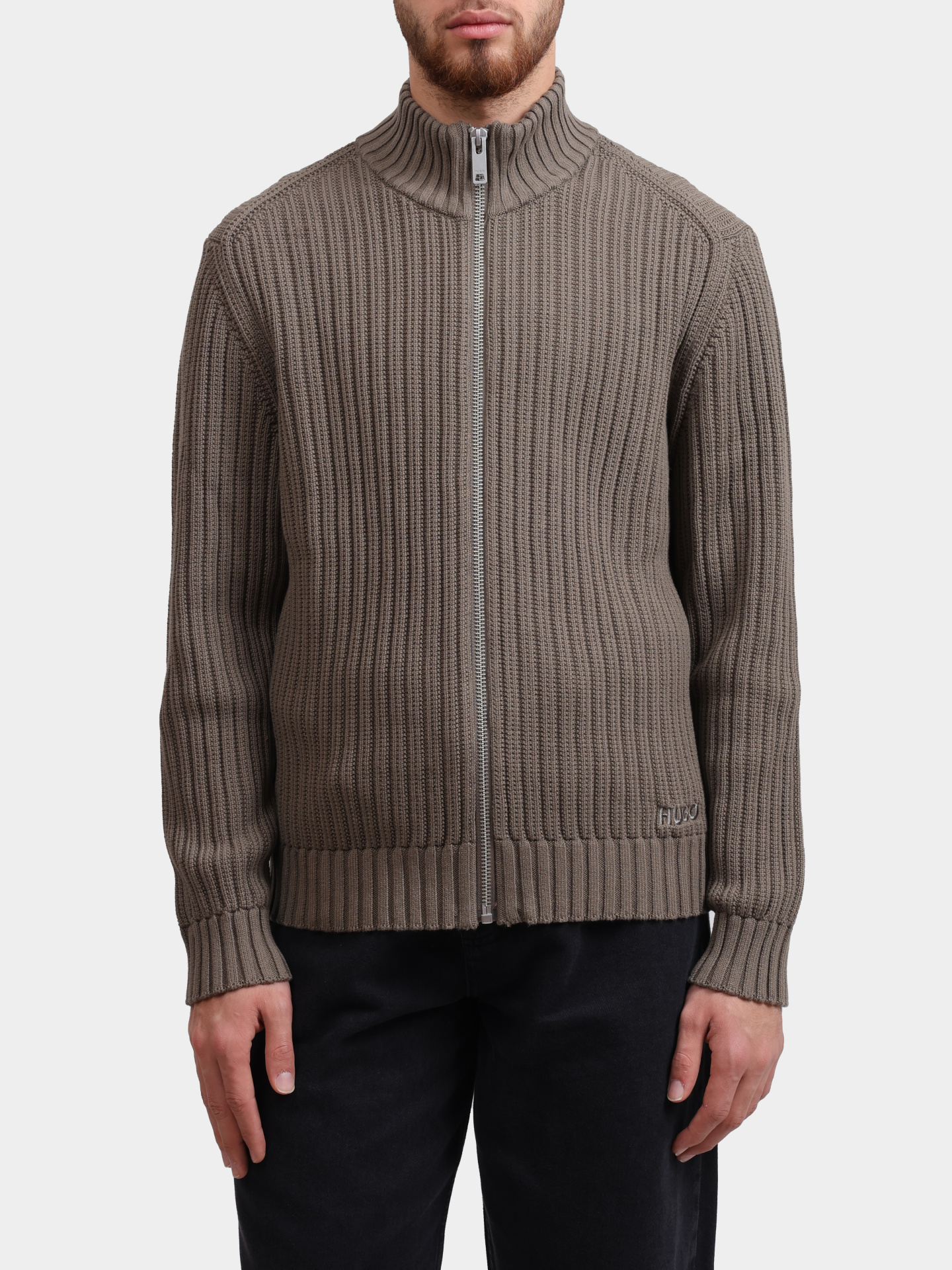 Кардиган Hugo 50546980 032 хлопковый мужской — купить в интернет-магазине Verdistore