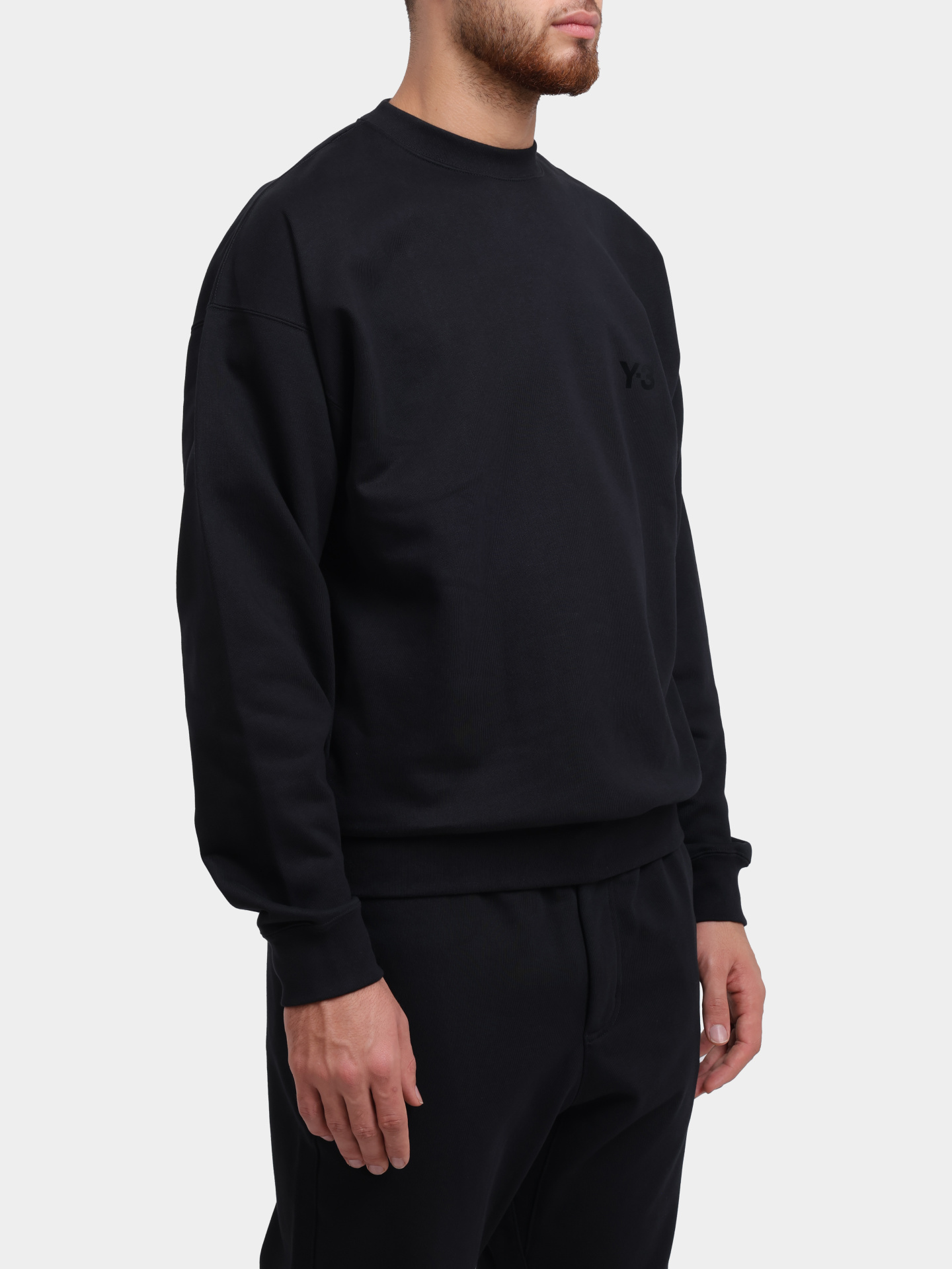 Свитшот Y-3 IW0075 черный мужской — купить в интернет-магазине Verdistore