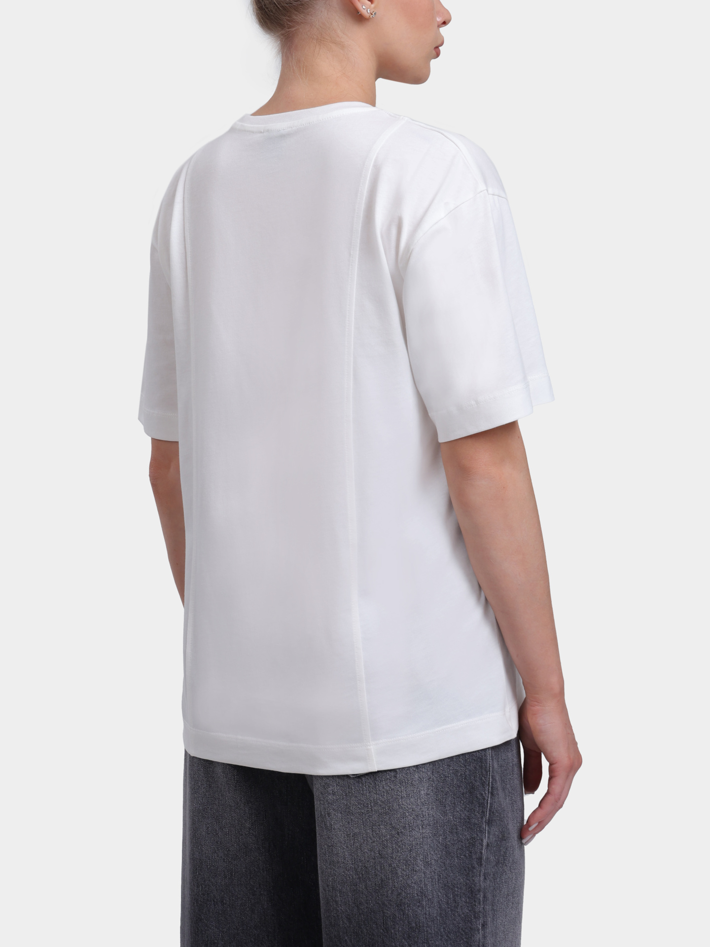 Футболка Pinko 105665 A326 Z05 хлопковая женская с вышивкой — купить в интернет-магазине Verdistore