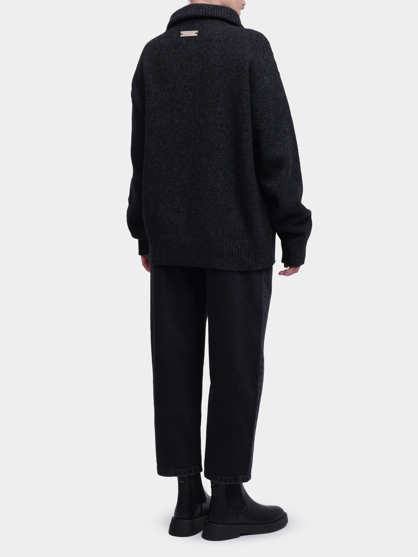 Свитер Autry SEPX - N1KK черный женский с длинными рукавами — купить в интернет-магазине Verdistore