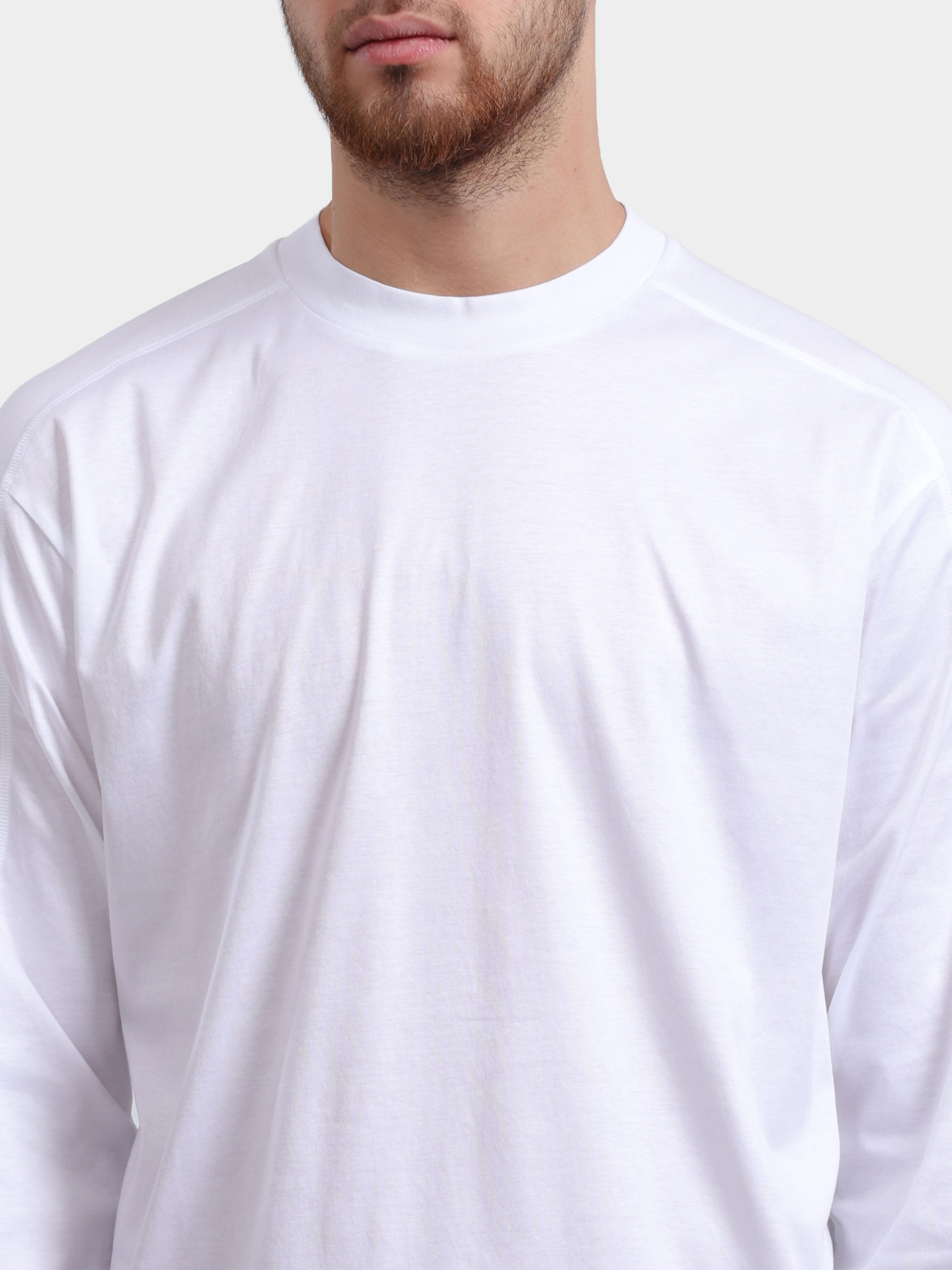Лонгслив Herno Laminar JG00074UL 52132 1000 белый мужской — купить в интернет-магазине Verdistore