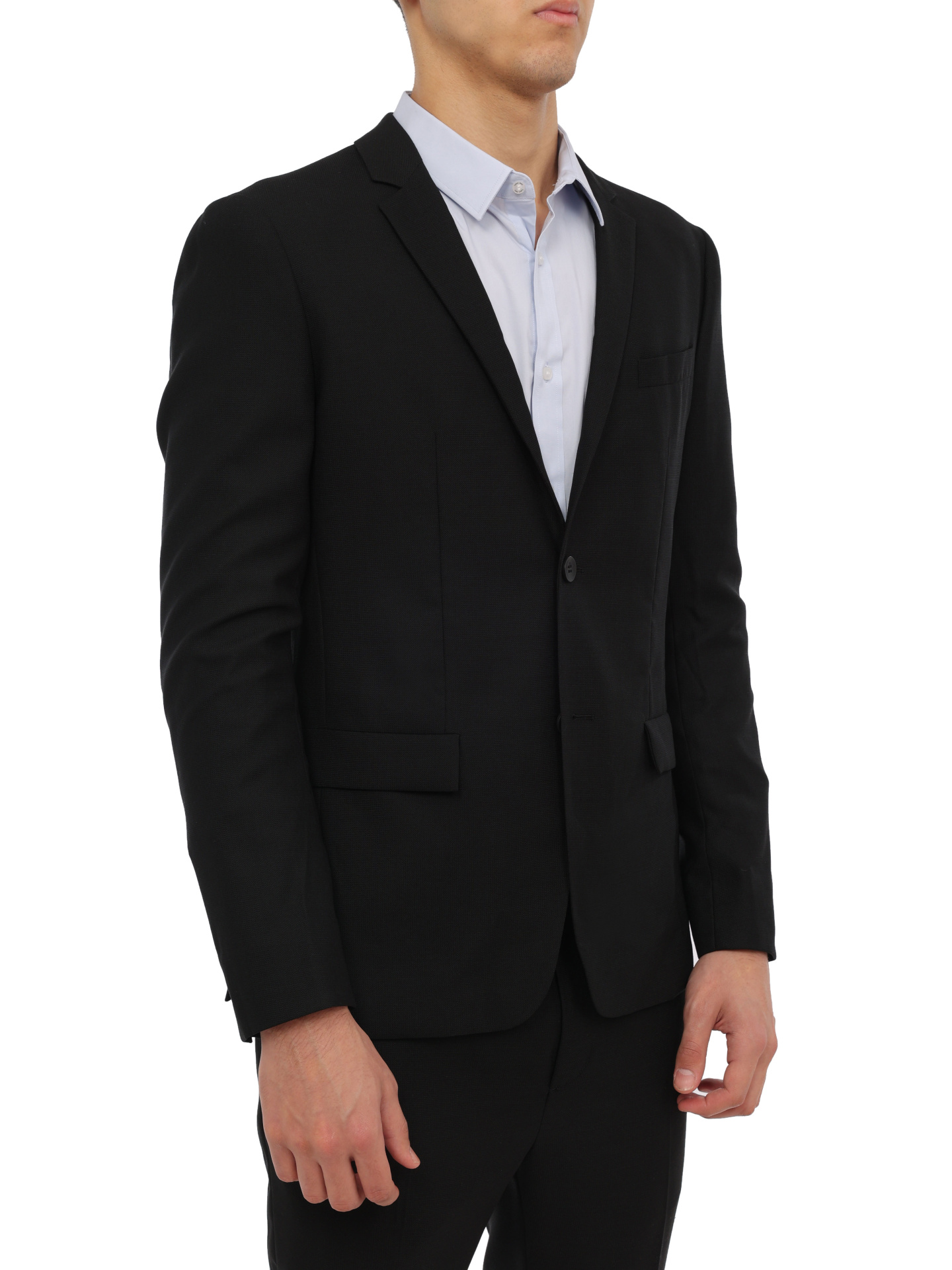 Пиджак Calvin Klein K10K109955 черный мужской — купить в интернет-магазине Verdistore