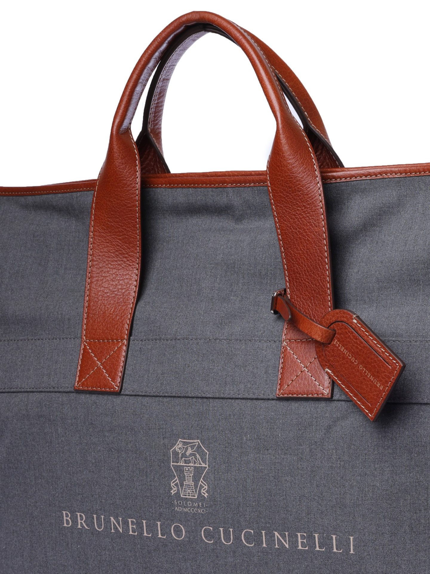 Чехол для костюма Brunello Cucinelli MWN4ZU390 CH531 с логотипом — купить в интернет-магазине Verdistore