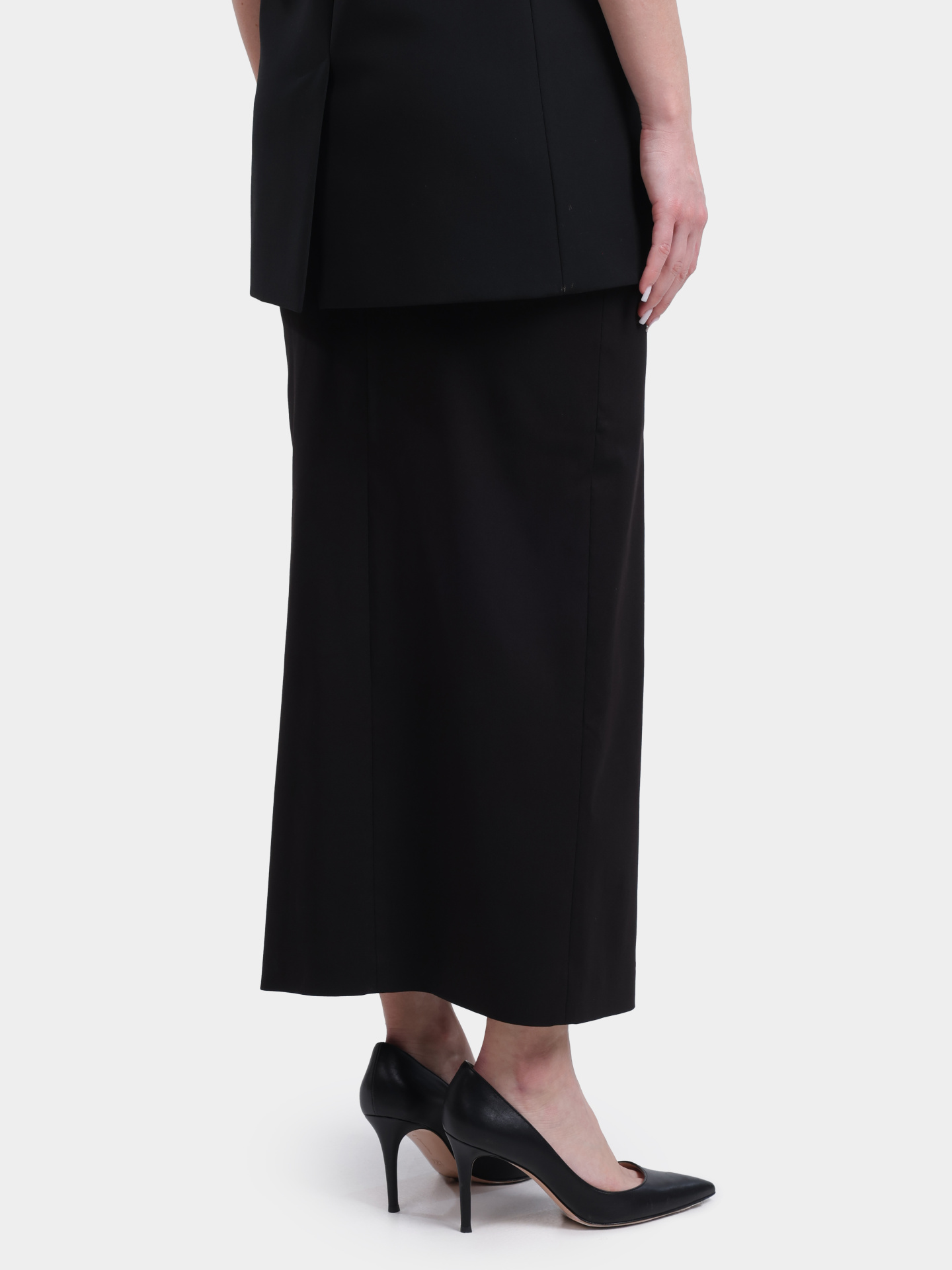 Юбка Hugo 50523554 001 черная женская с разрезами — купить в интернет-магазине Verdistore