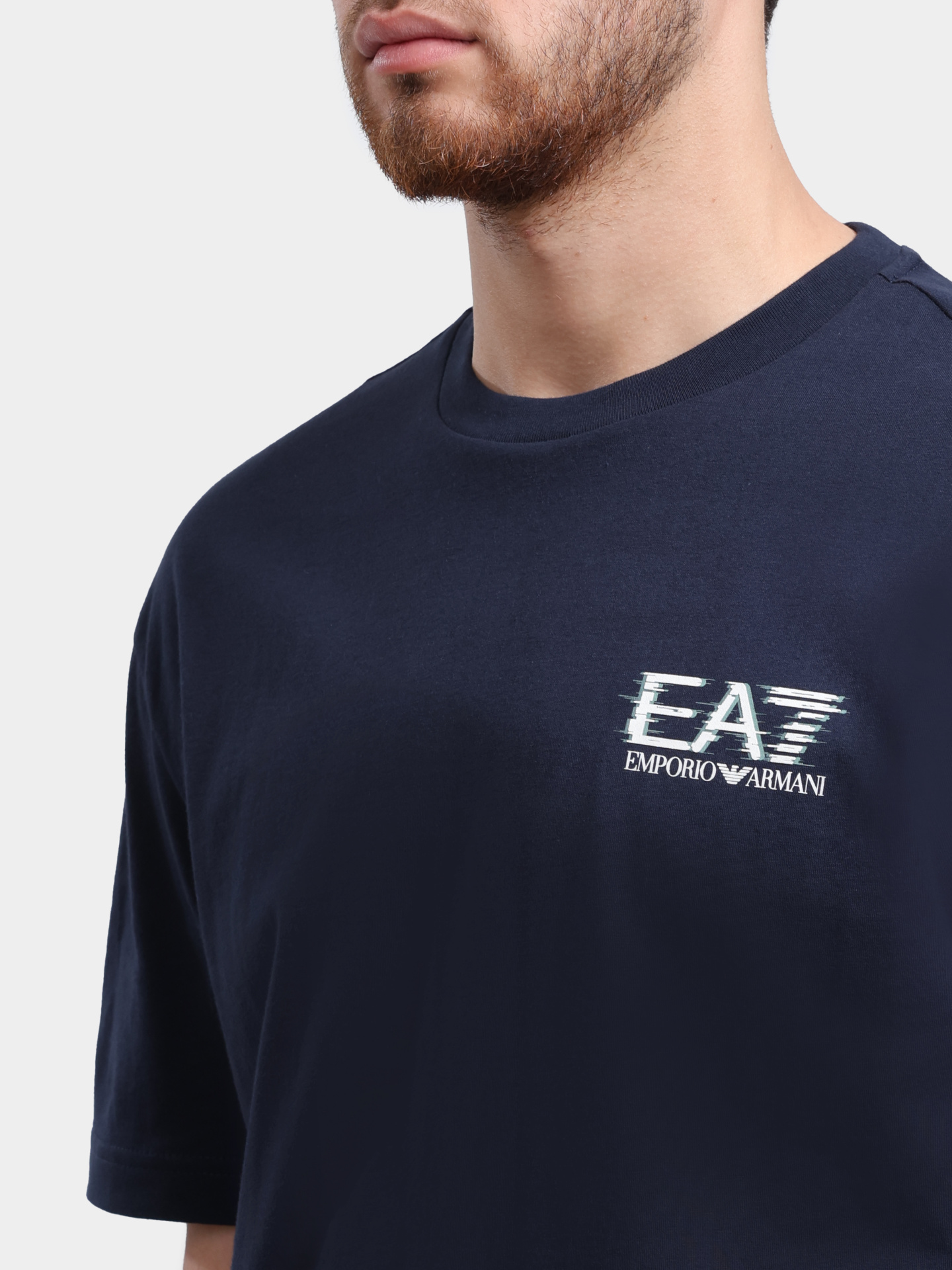 Футболка EA7 7M001327 AF17789 UB102 хлопковая мужская — купить в интернет-магазине Verdistore
