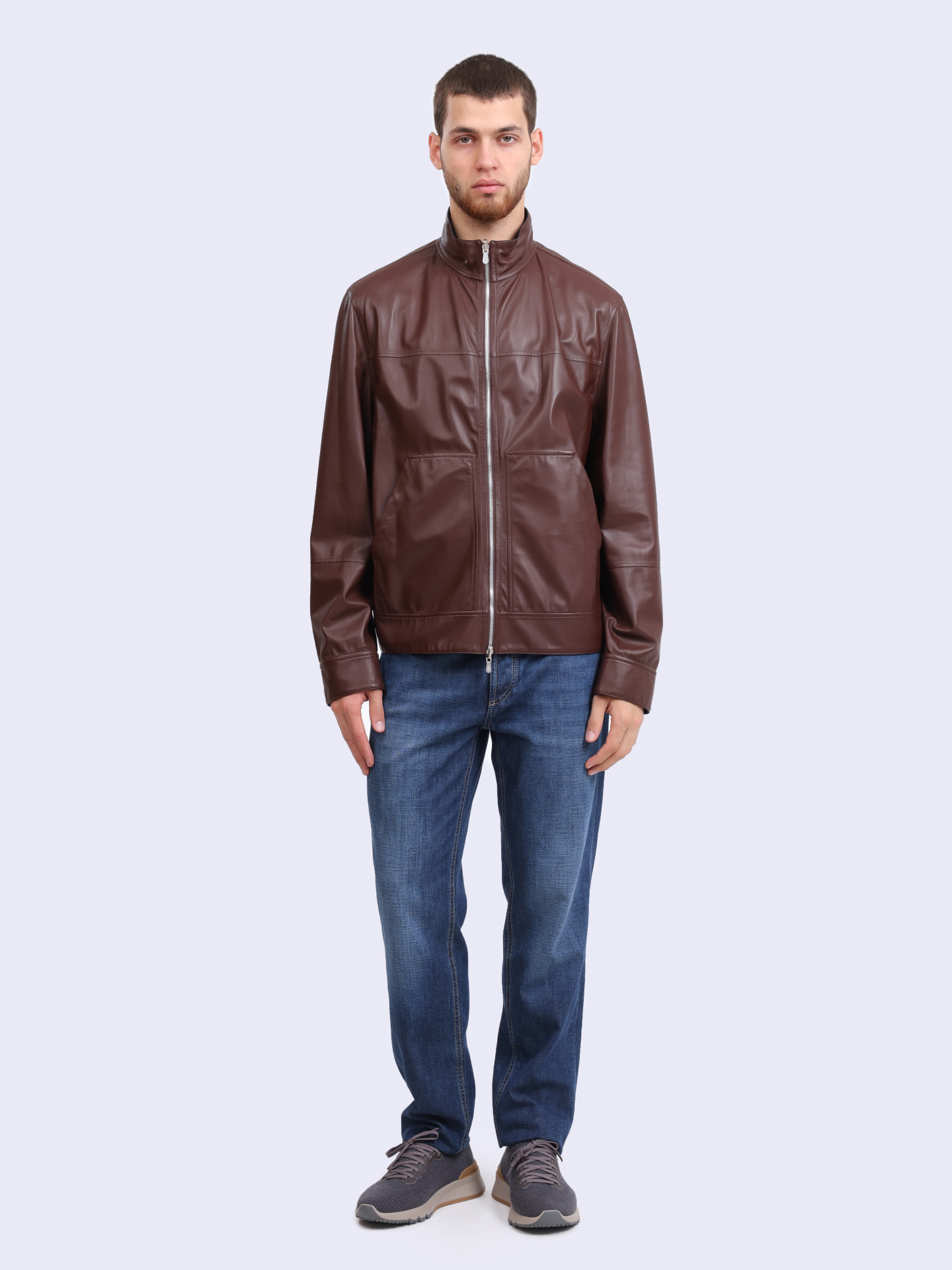 Куртка Brunello Cucinelli MPFLY2036 C2782 двусторонняя мужская — купить в интернет-магазине Verdistore