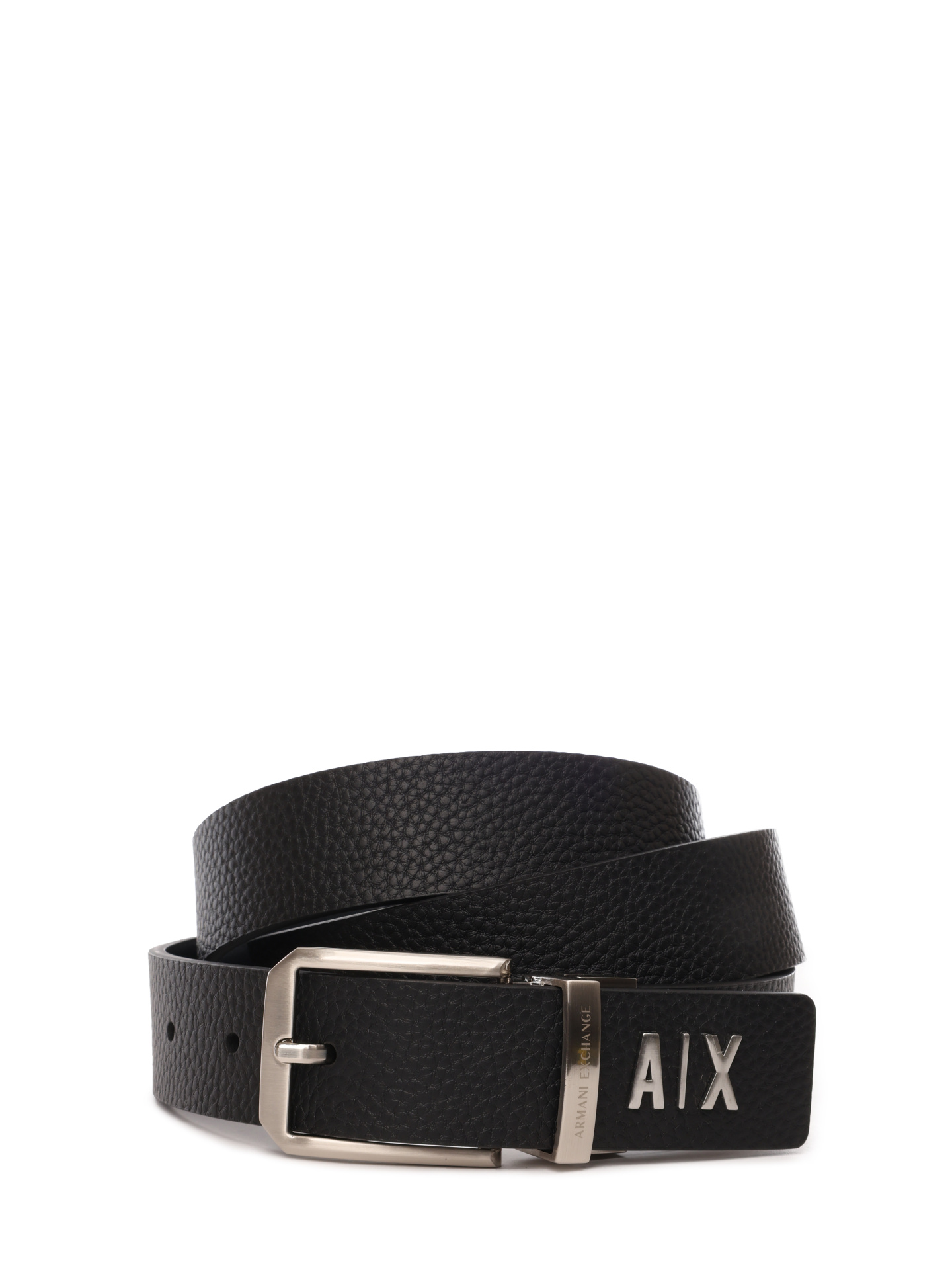 Ремень Armani Exchange 951411 4F891 43020 черный мужской из текстурной кожи — купить в интернет-магазине Verdistore