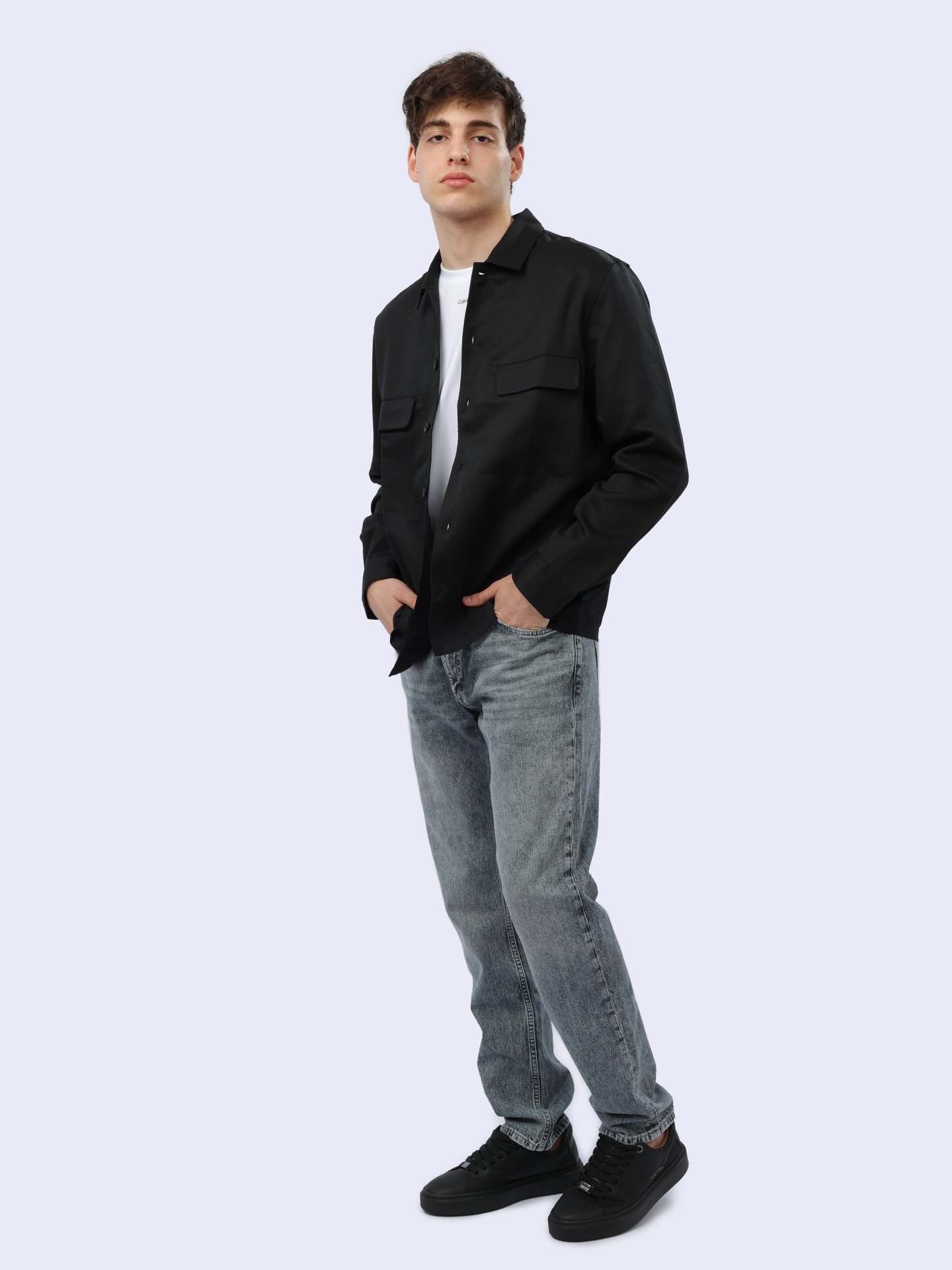 Куртка Calvin Klein K10K112605 черная мужская — купить в интернет-магазине Verdistore
