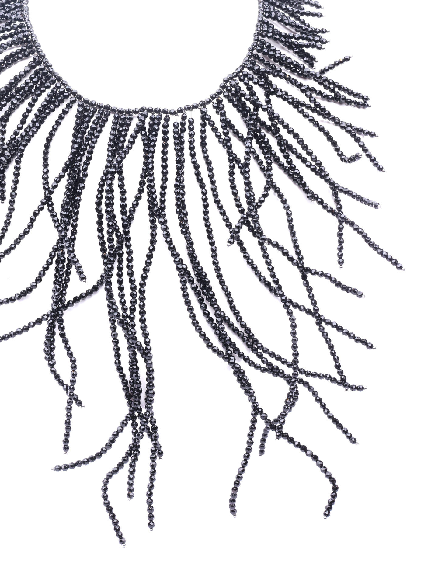 Ожерелье Brunello Cucinelli MCOW9N204 CRGN черное женское — купить в интернет-магазине Verdistore