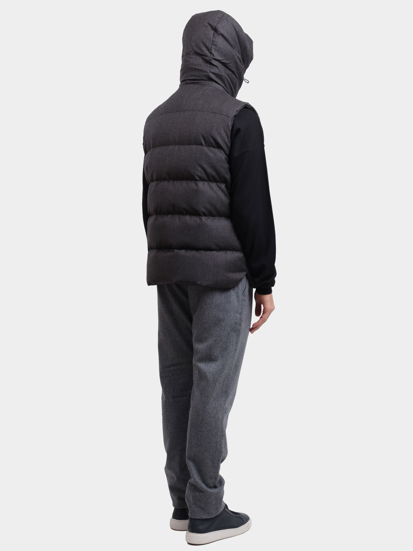 Жилет MooRER FIRE-FF U0202 темно-коричневый мужской — купить в интернет-магазине Verdistore