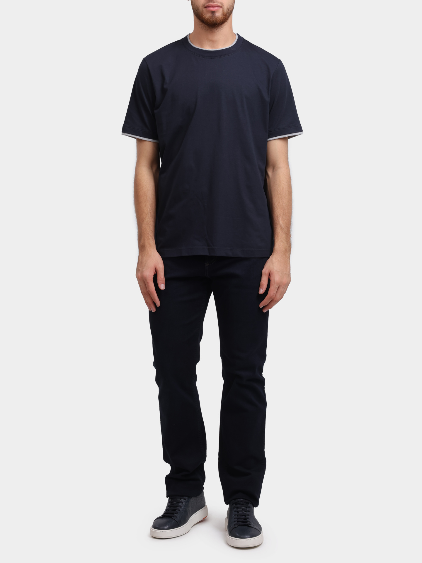 Футболка Peserico R55044J0Q1 2358 762 хлопковая мужская — купить в интернет-магазине Verdistore