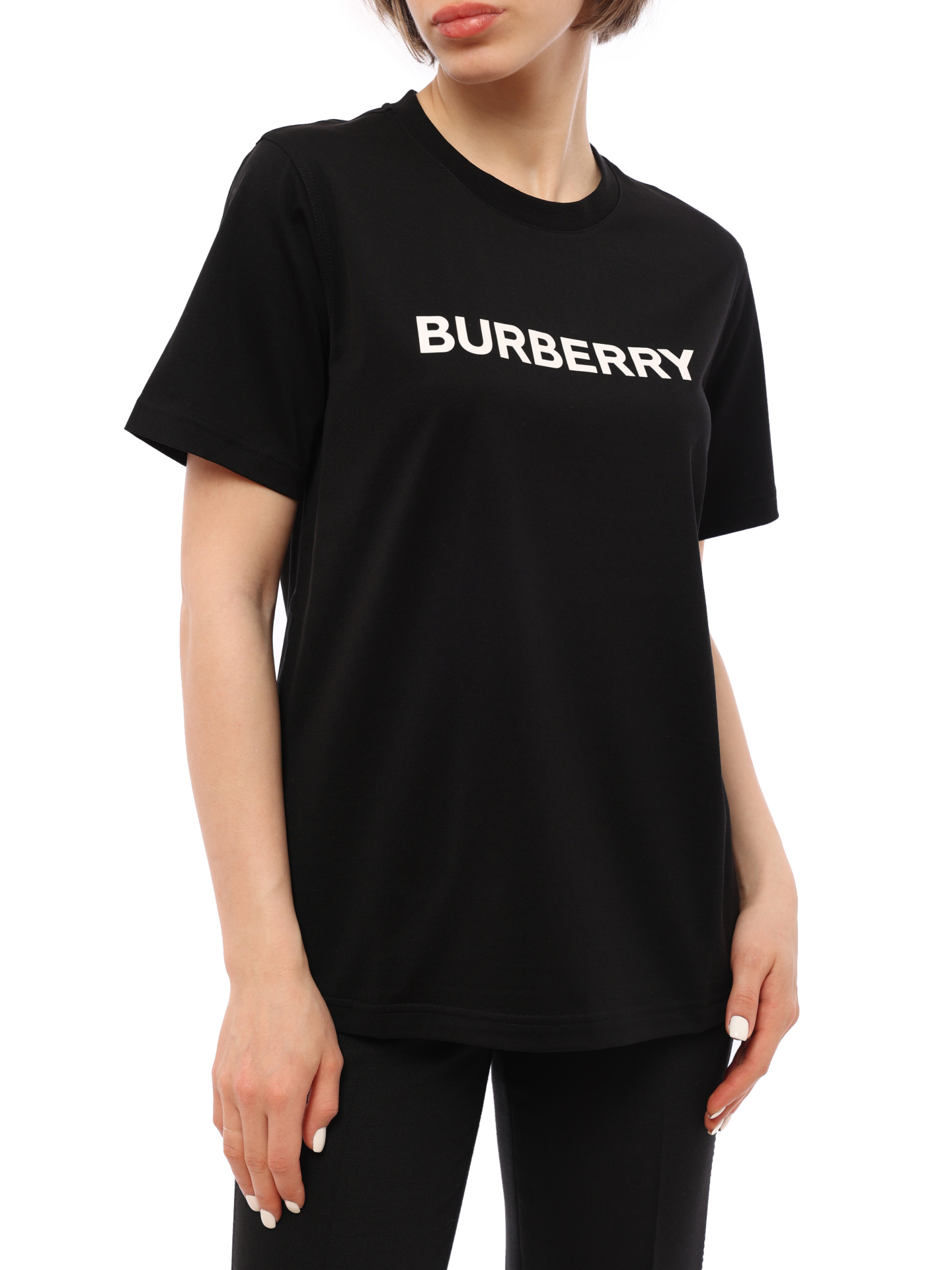 Футболка Burberry 8055251 A1189 хлопковая женская — купить в интернет-магазине Verdistore