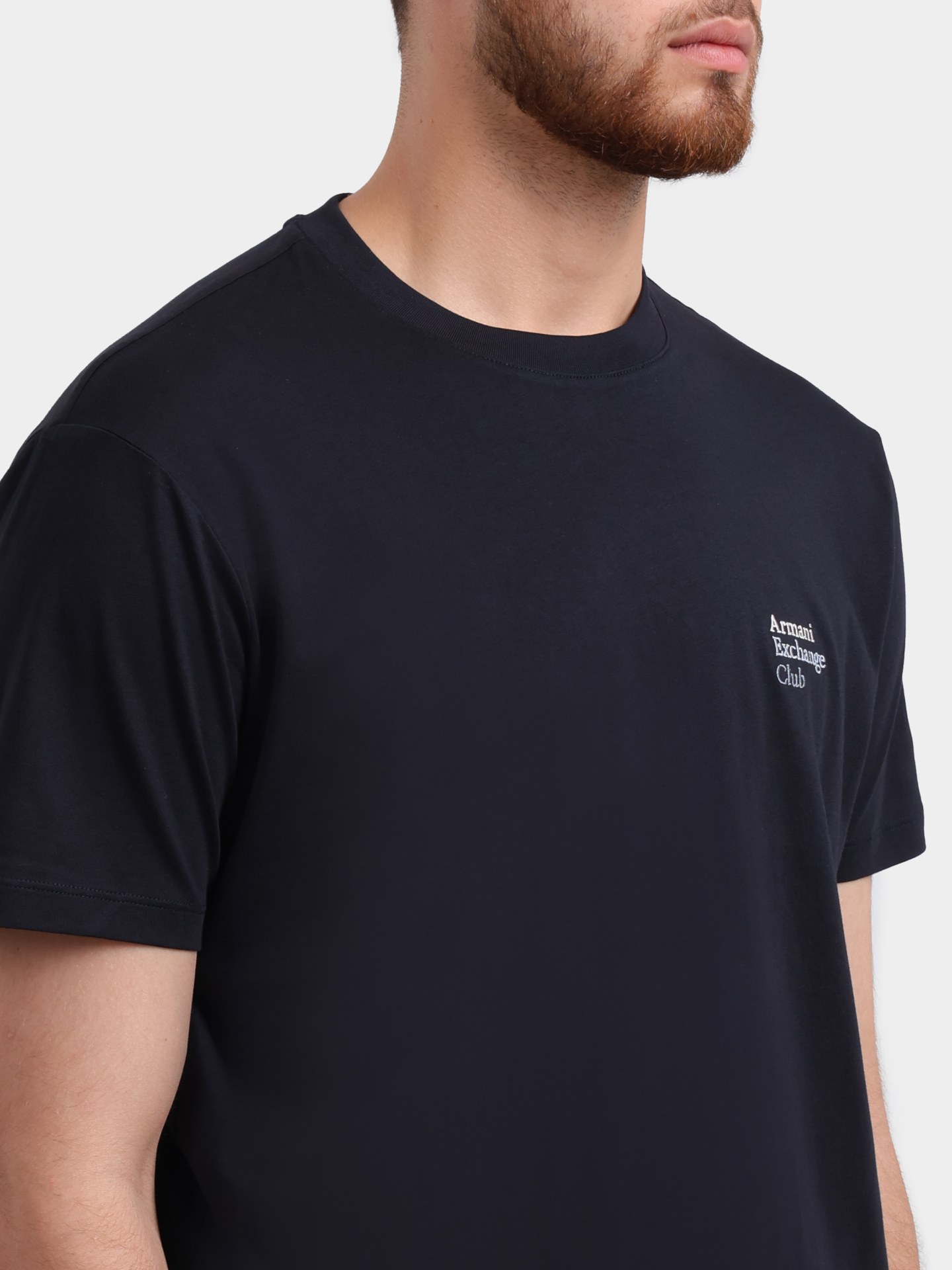 Футболка Armani Exchange XM002504 AF10358 UB101 хлопковая мужская — купить в интернет-магазине Verdistore
