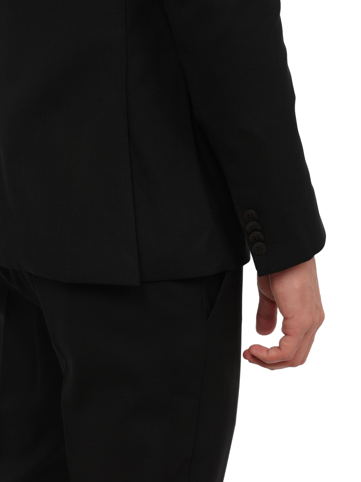 Пиджак Calvin Klein K10K109955 черный мужской — купить в интернет-магазине Verdistore