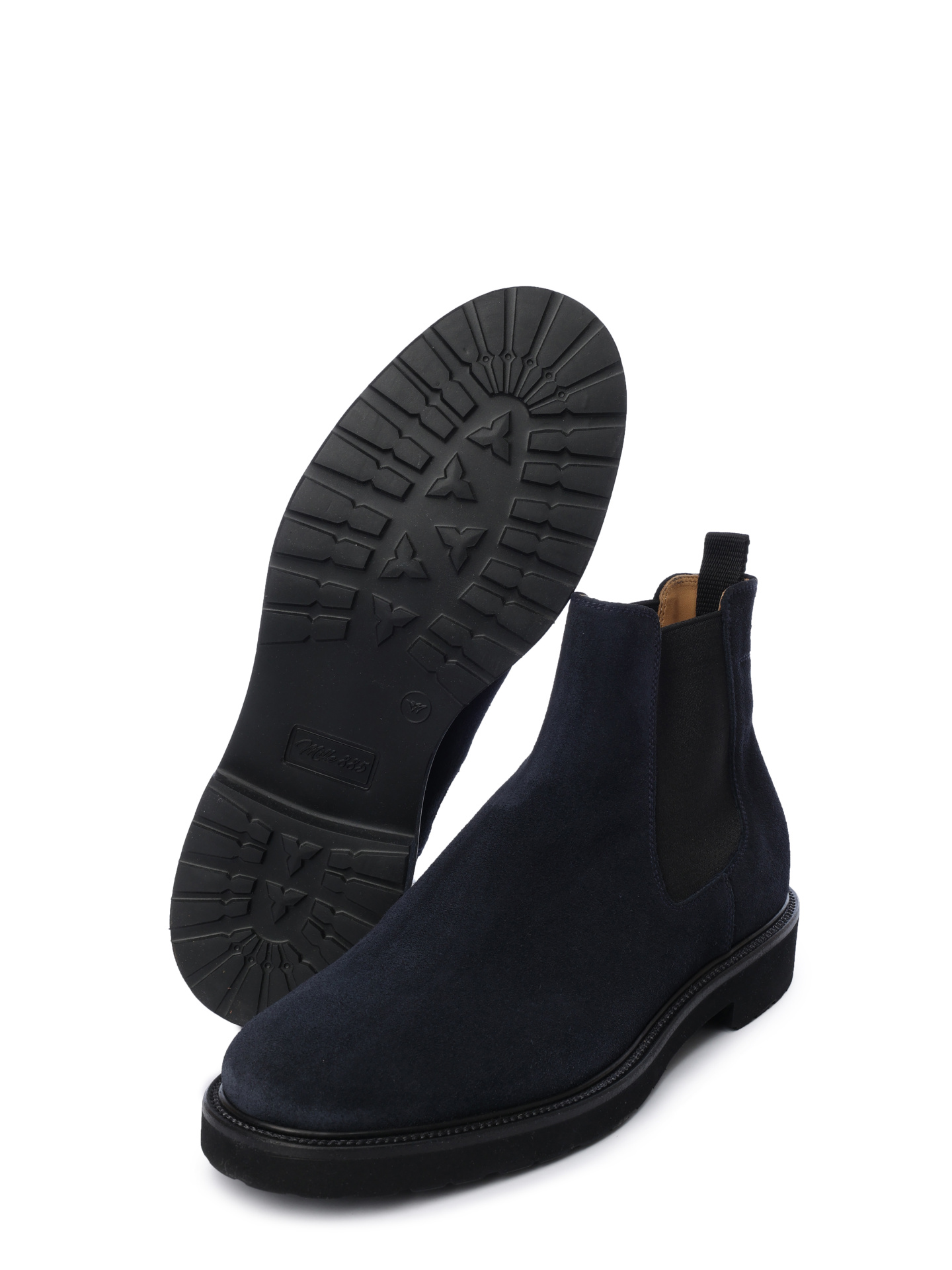 Ботинки замшевые со вставками по бокам — купить в интернет-магазине Verdistore