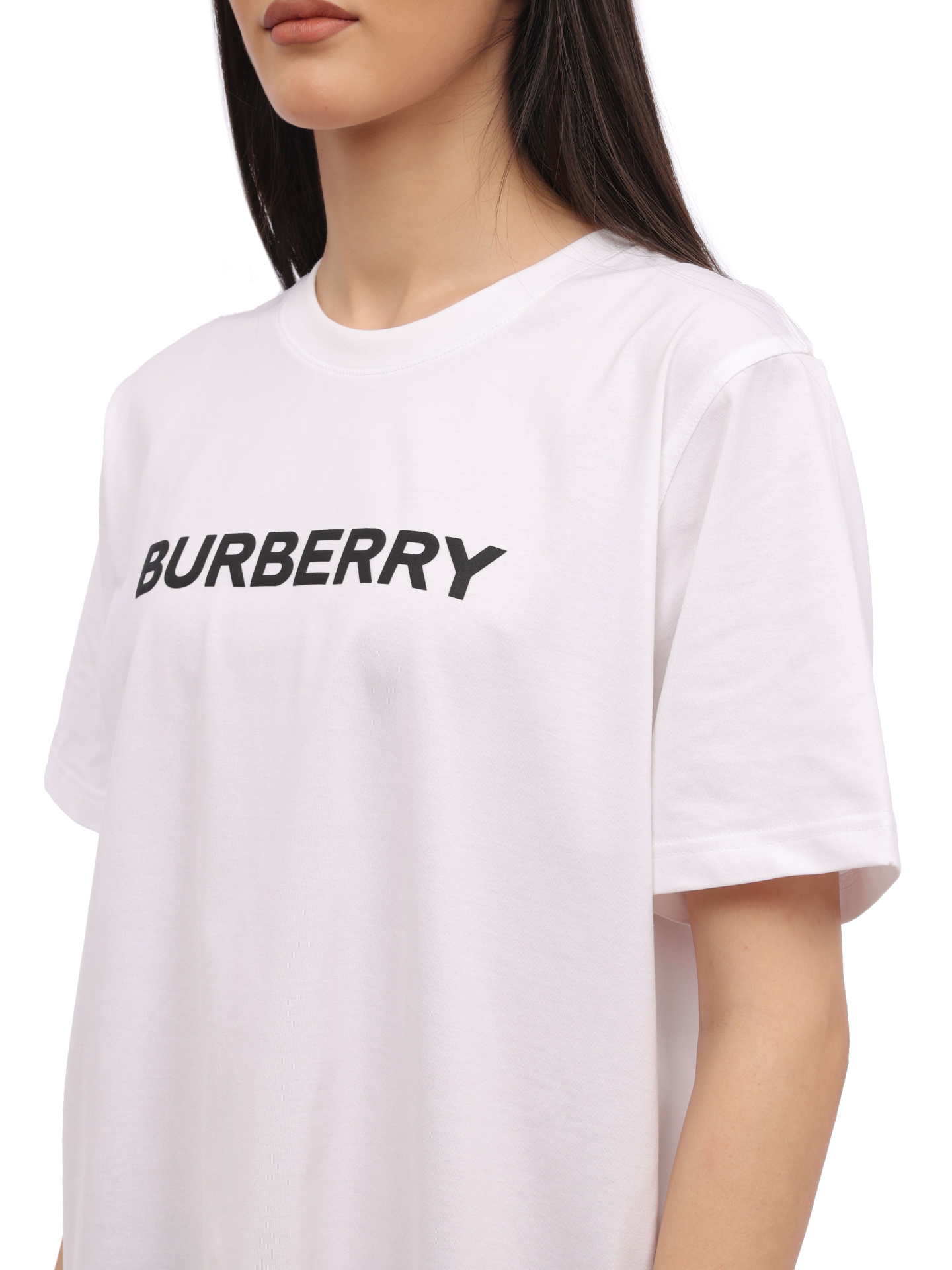 Футболка Burberry 8056724 A1464 хлопковая женская — купить в интернет-магазине Verdistore