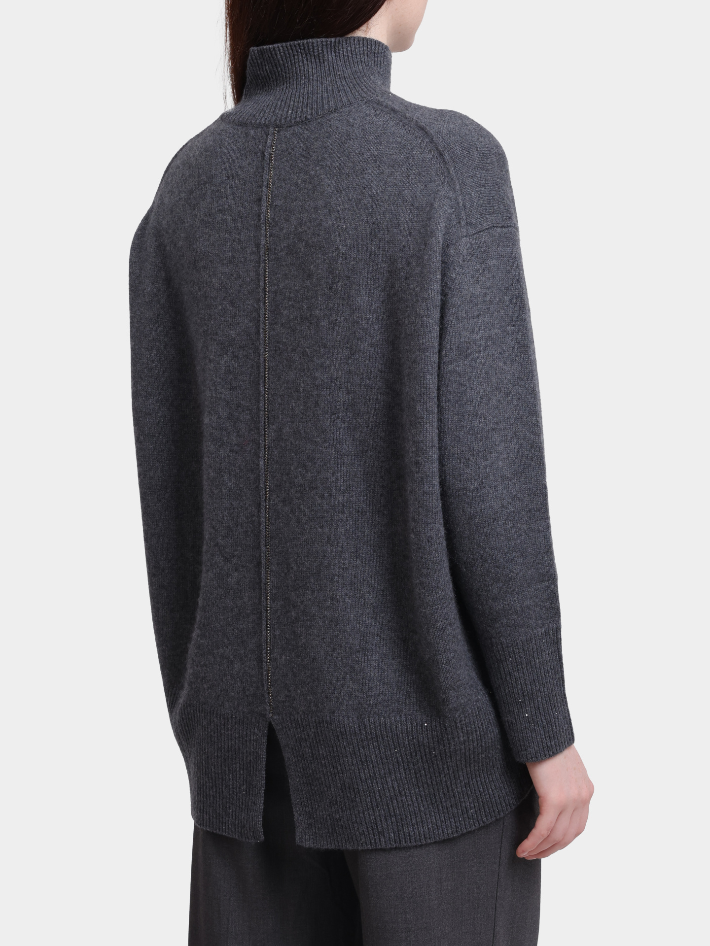 Свитер Re Vera 56W-11-1940 серый женский с пайетками — купить в интернет-магазине Verdistore