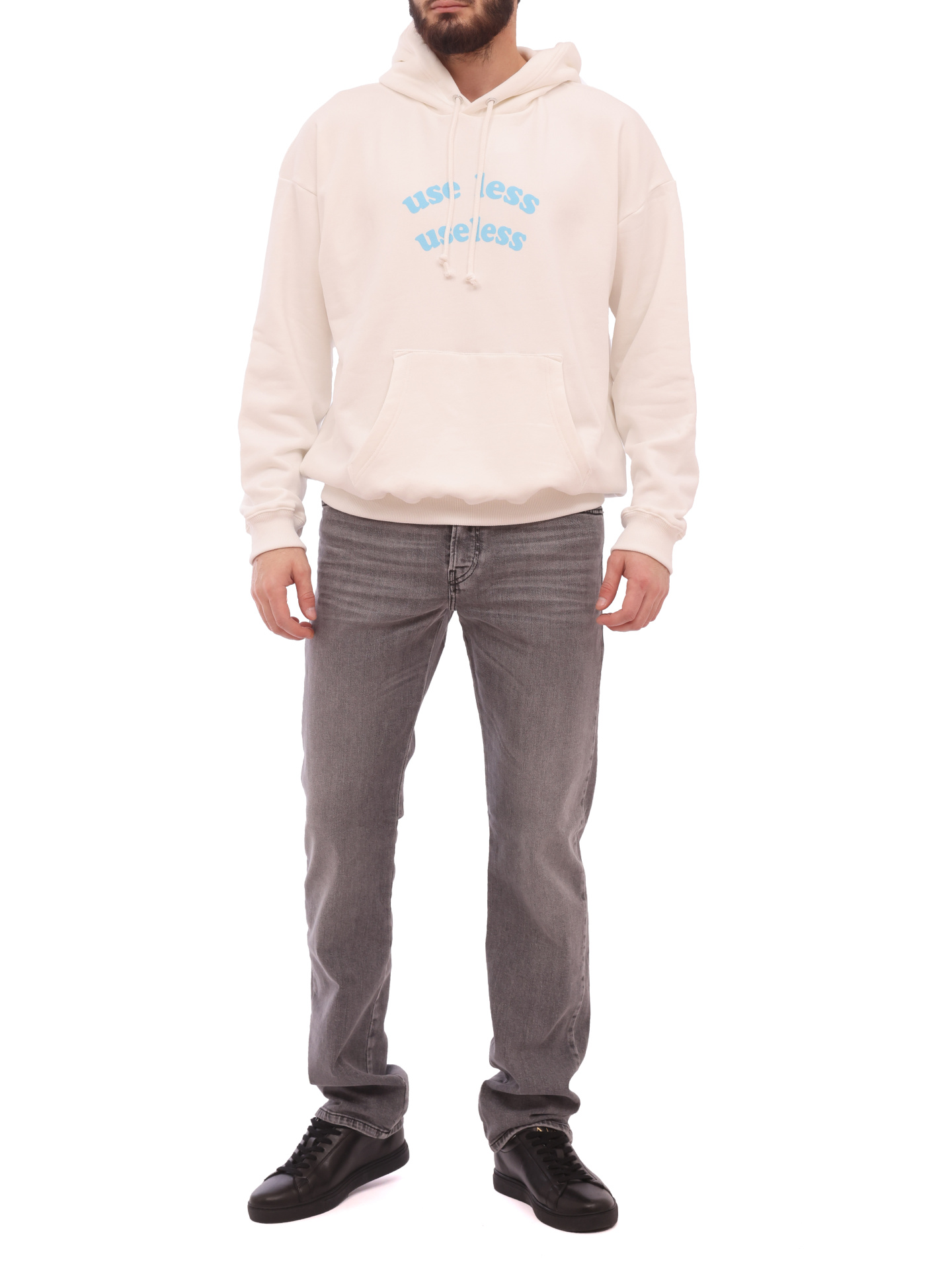 Худи Diesel A032790GRAH129 хлопковое женское — купить в интернет-магазине Verdistore