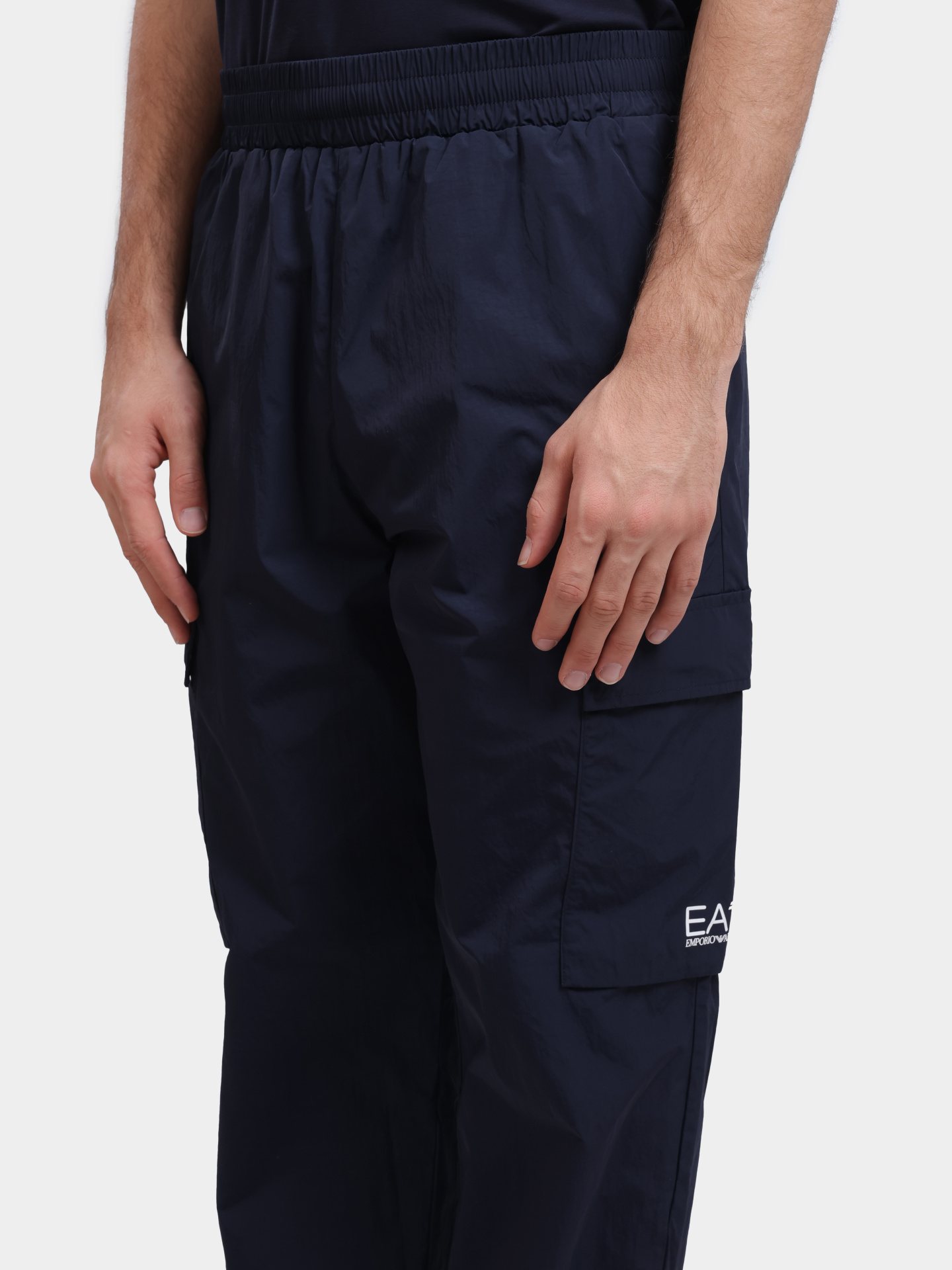 Брюки спортивные EA7 7M000953 AF13190 UB102 синие мужские — купить в интернет-магазине Verdistore