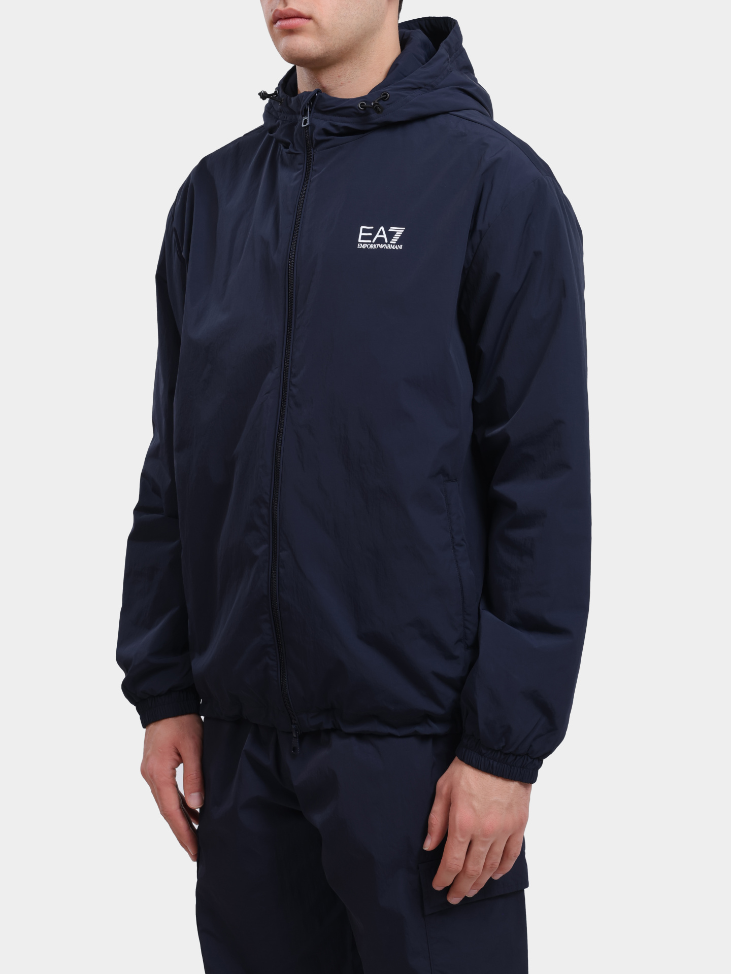 Мастерка EA7 7M000790 AF13190 UB102 синяя мужская — купить в интернет-магазине Verdistore