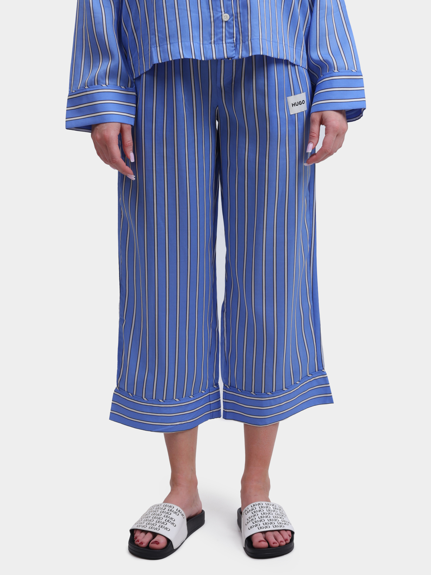 Брюки пижамные KLEO_PANTS 10272490 01 50544156 55 голубые женские — купить в интернет-магазине Verdistore