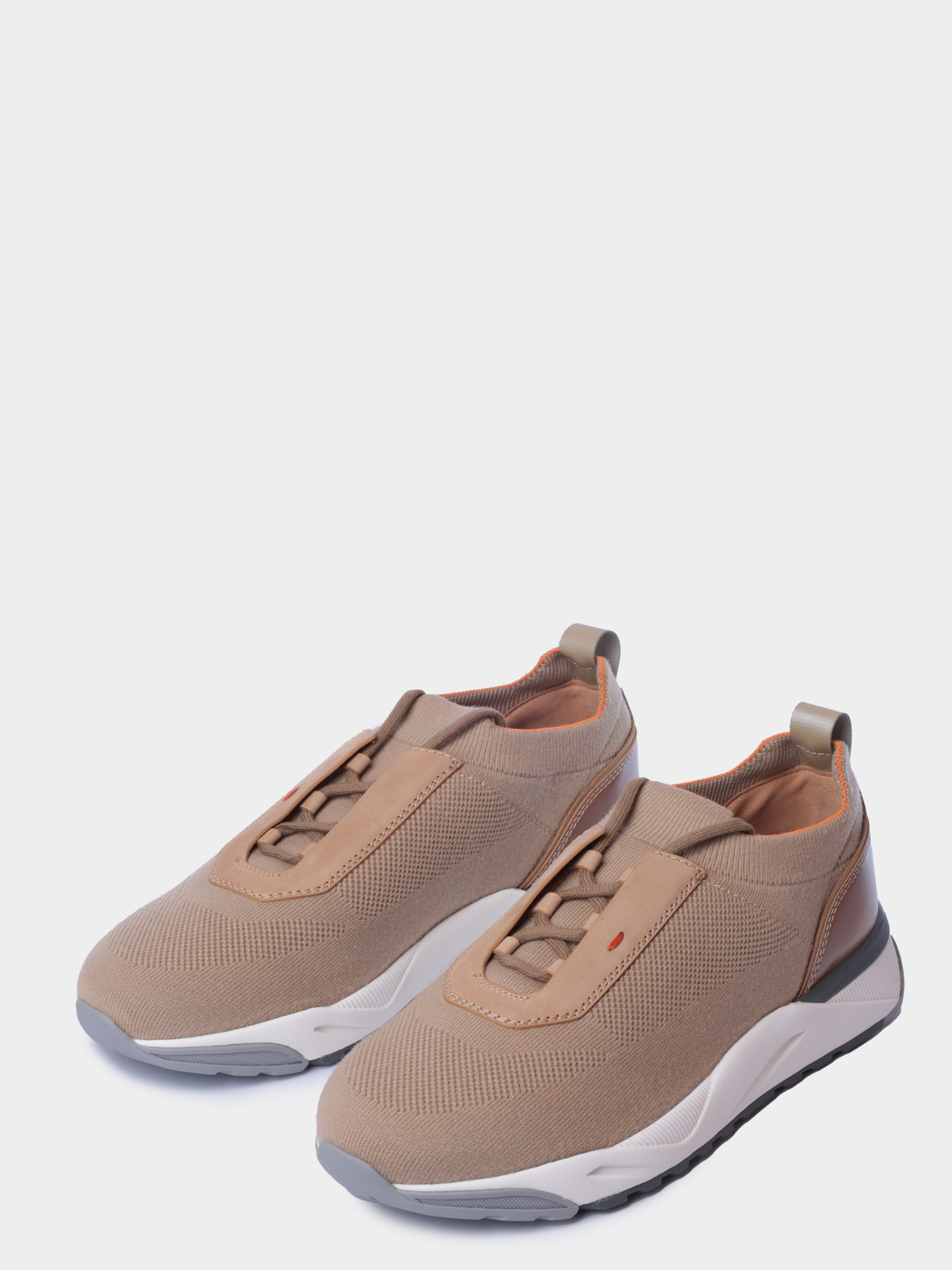 Кроссовки Santoni MBIG21601BGRCHODC13 комбинированные мужские — купить в интернет-магазине Verdistore
