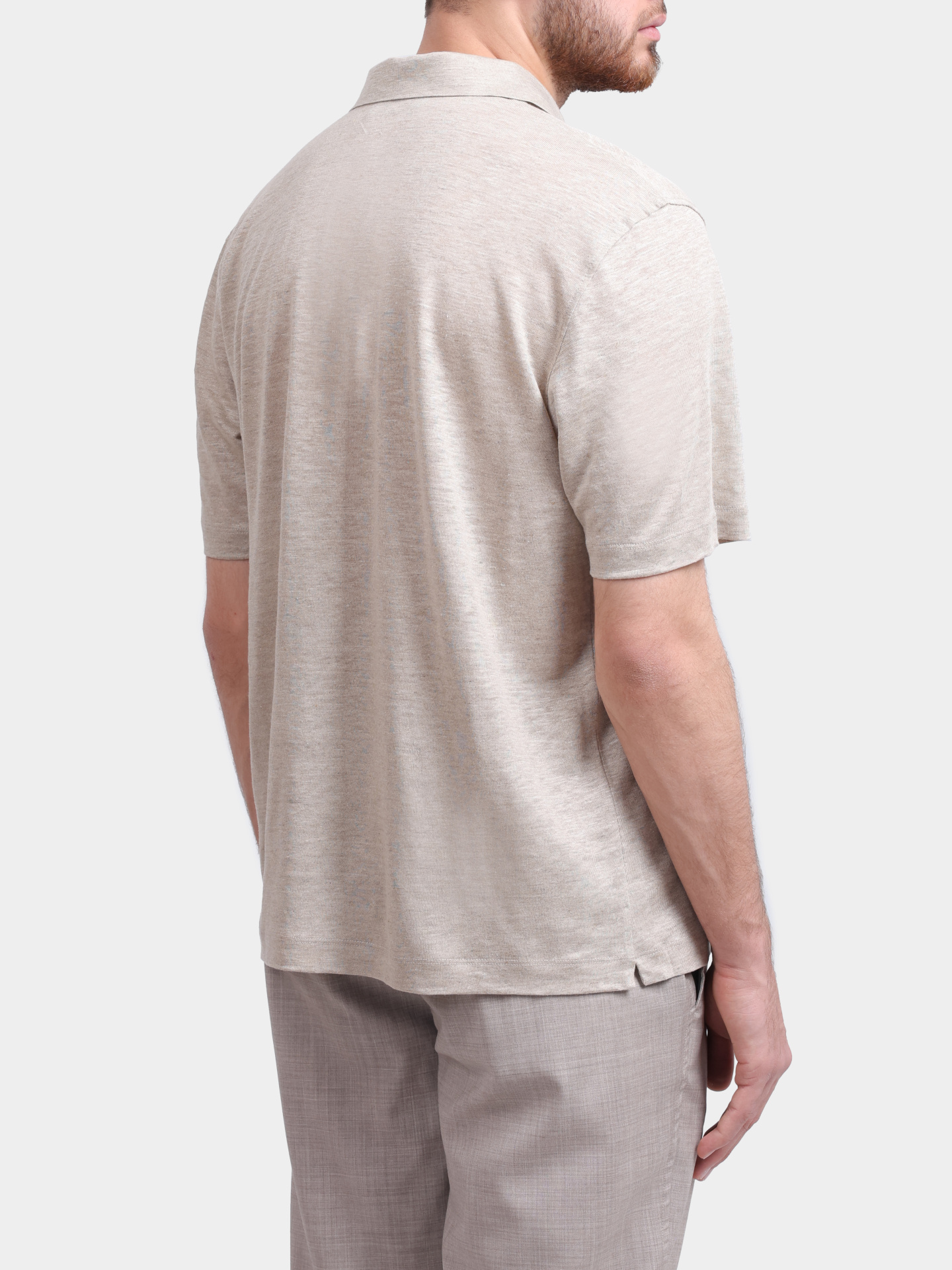 Поло Sease TP030TJ267 X43 бежевое мужское — купить в интернет-магазине Verdistore