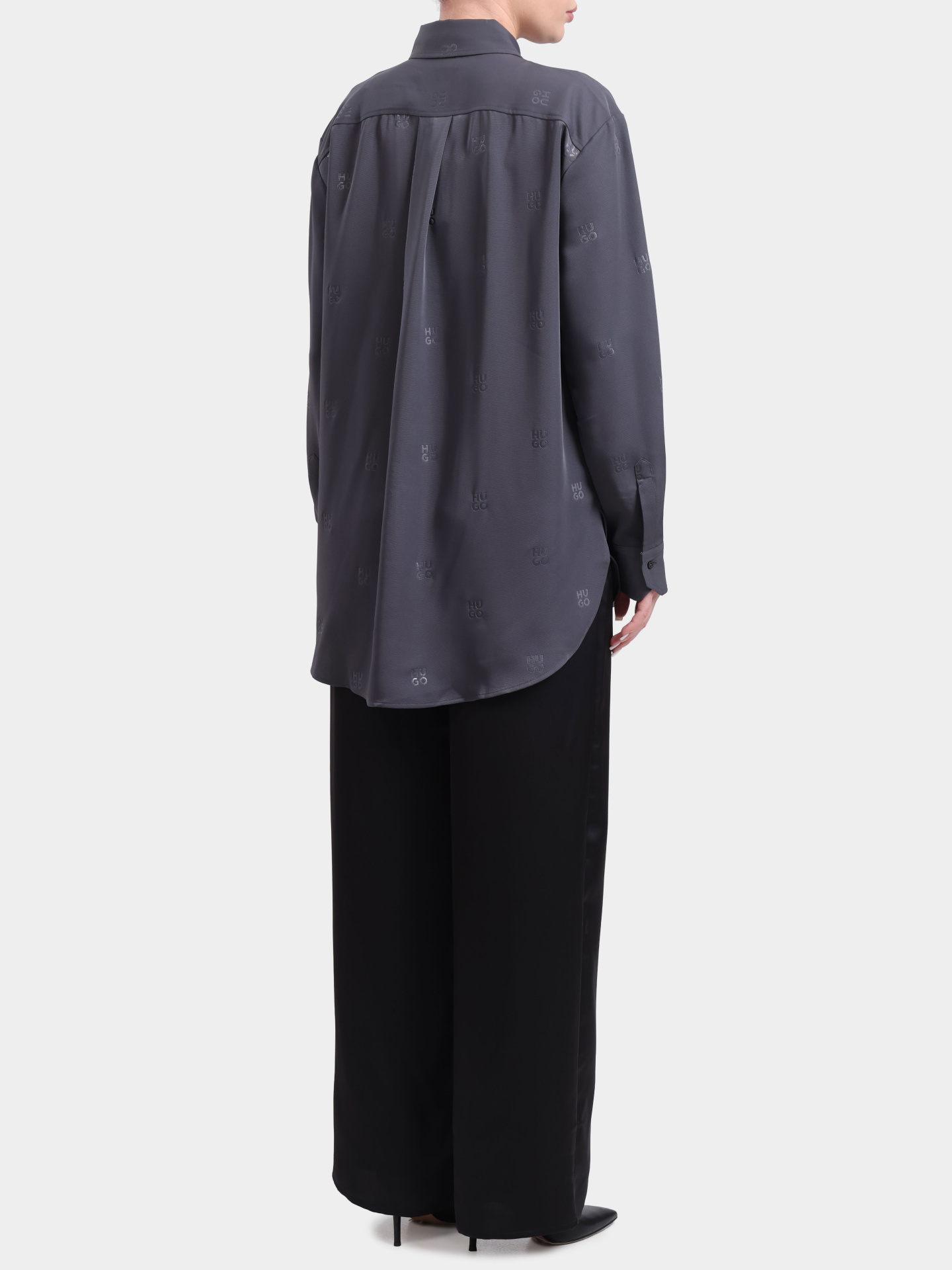 Рубашка Hugo 50553192 962 серая женская — купить в интернет-магазине Verdistore