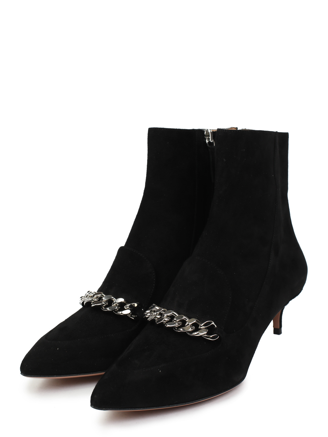 Ботильоны Aquazzura EDIMIDB0 черные женские замшевые — купить в интернет-магазине Verdistore