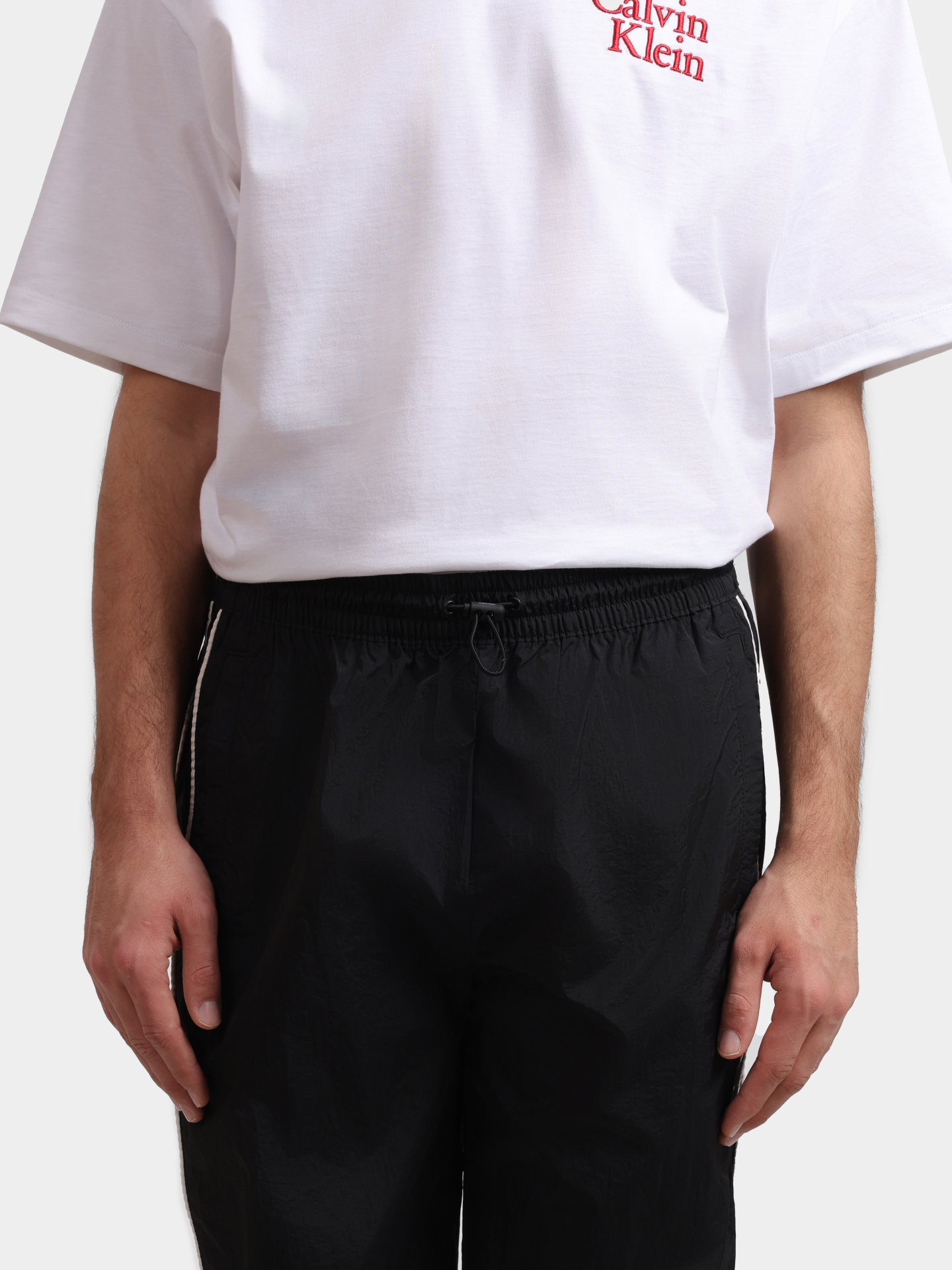 Брюки Calvin Klein LV04RC522G мужские с лампасами — купить в интернет-магазине Verdistore