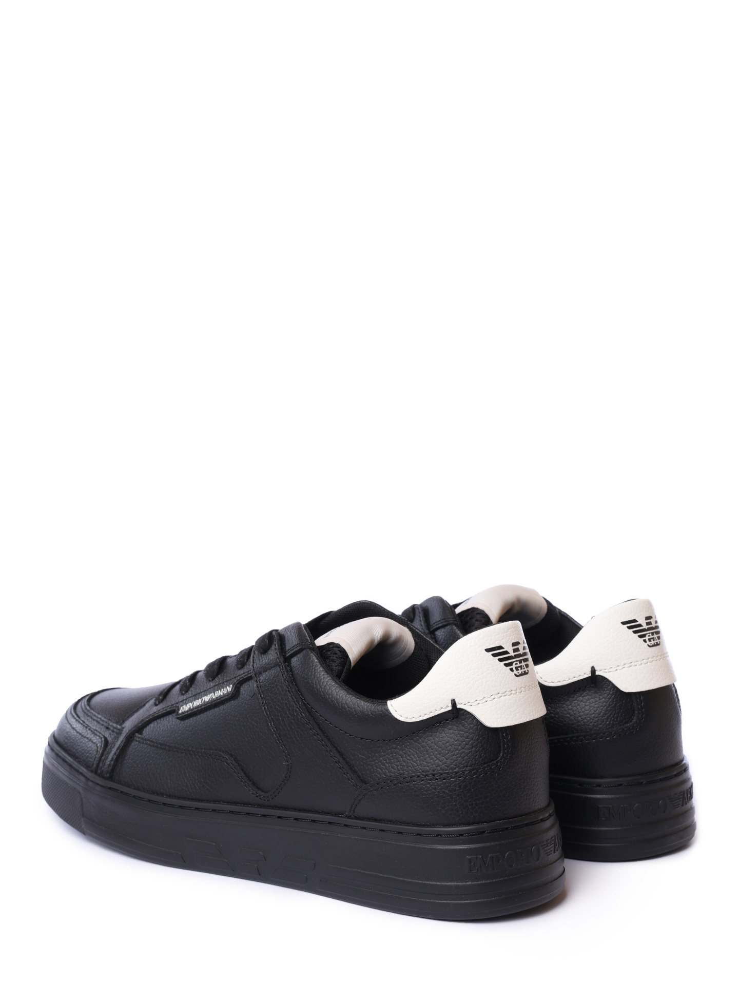 Кеды Emporio Armani X4X568 XN162 U066 кожаные мужские — купить в интернет-магазине Verdistore