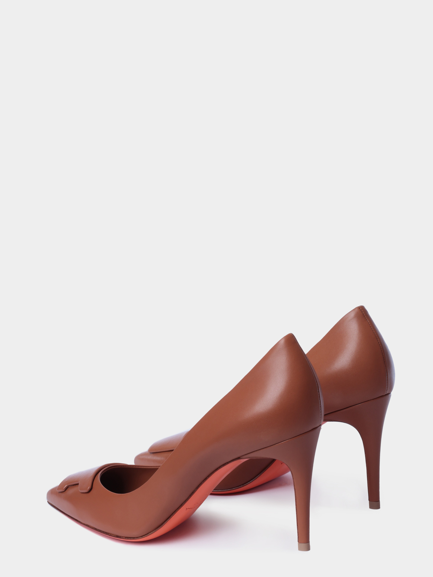 Туфли Santoni WDIG71207HI2TSZAC41 кожаные женские — купить в интернет-магазине Verdistore