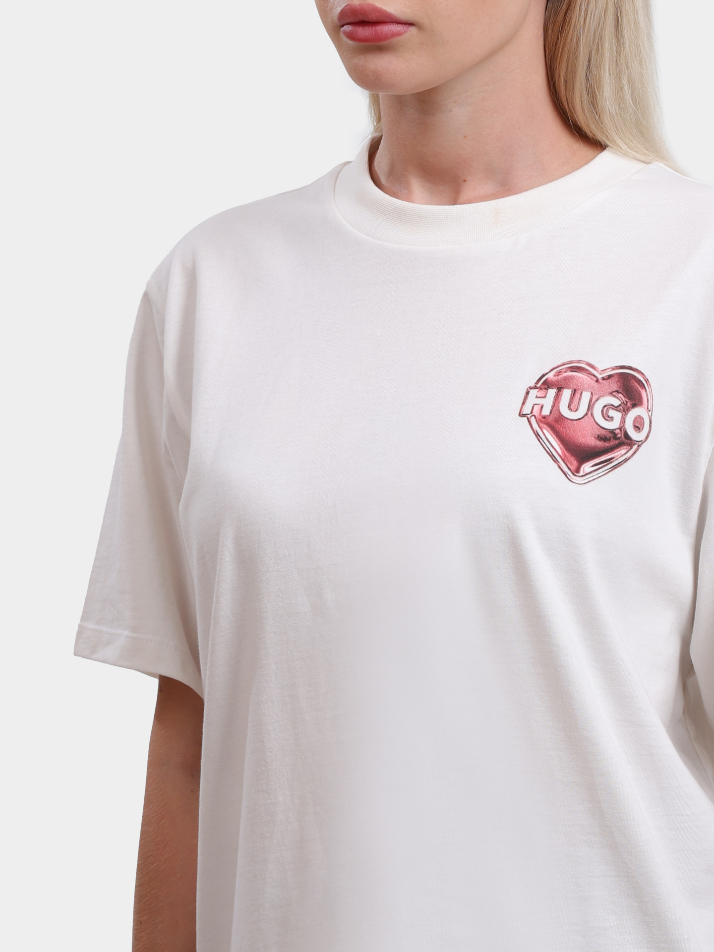 Футболка Hugo 50534545 102 хлопковая женская — купить в интернет-магазине Verdistore