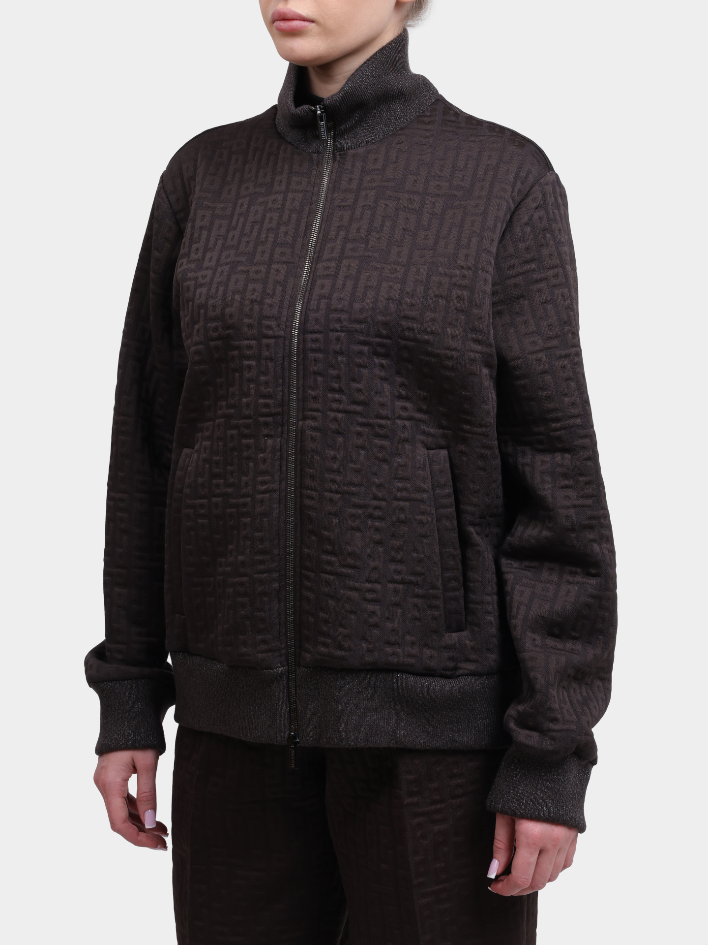 Мастерка Peserico S12063 6912A 53A женская со сплошным узором — купить в интернет-магазине Verdistore