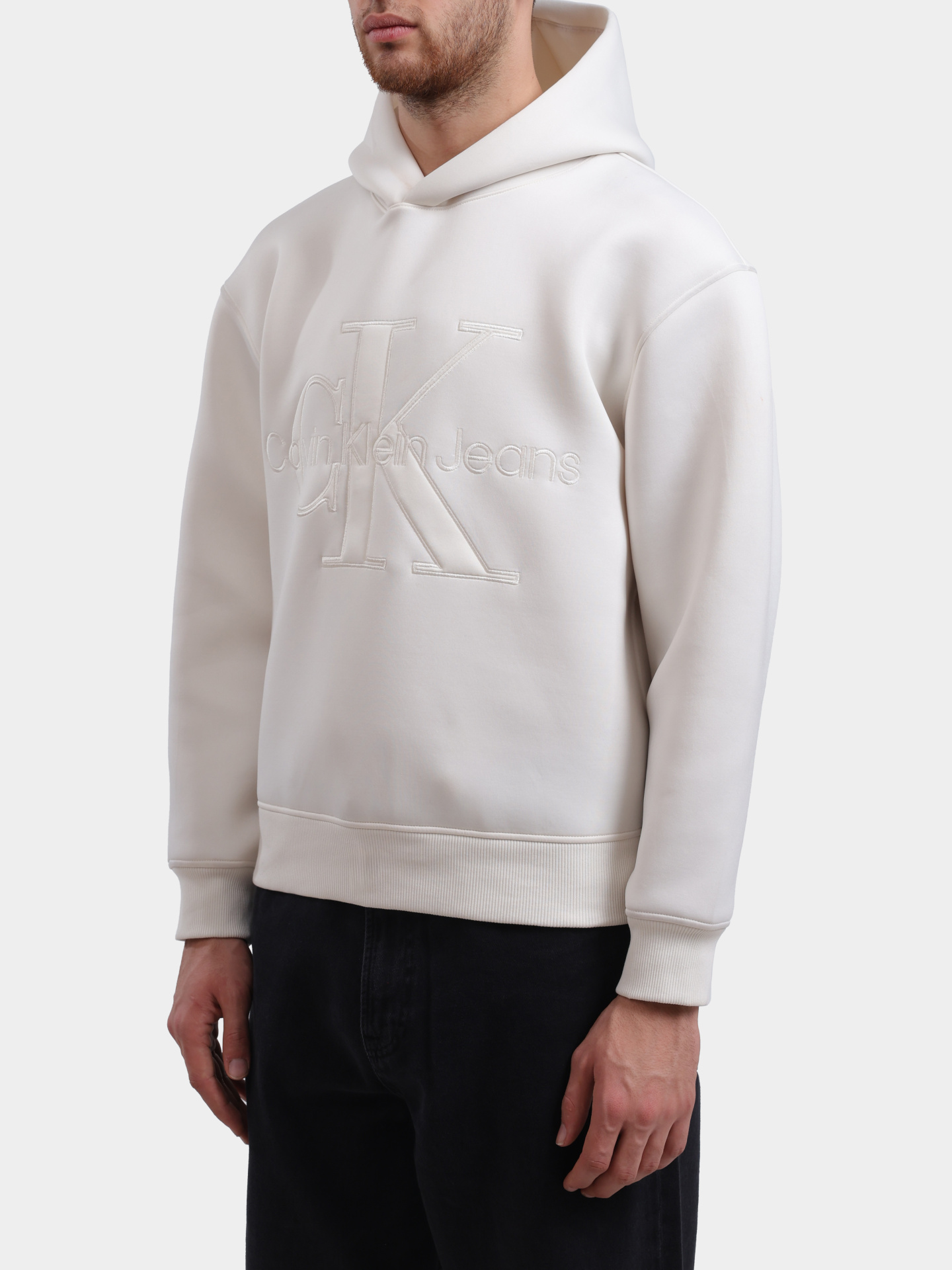 Худи Calvin Klein Jeans J30J326056 с логотипом мужское — купить в интернет-магазине Verdistore