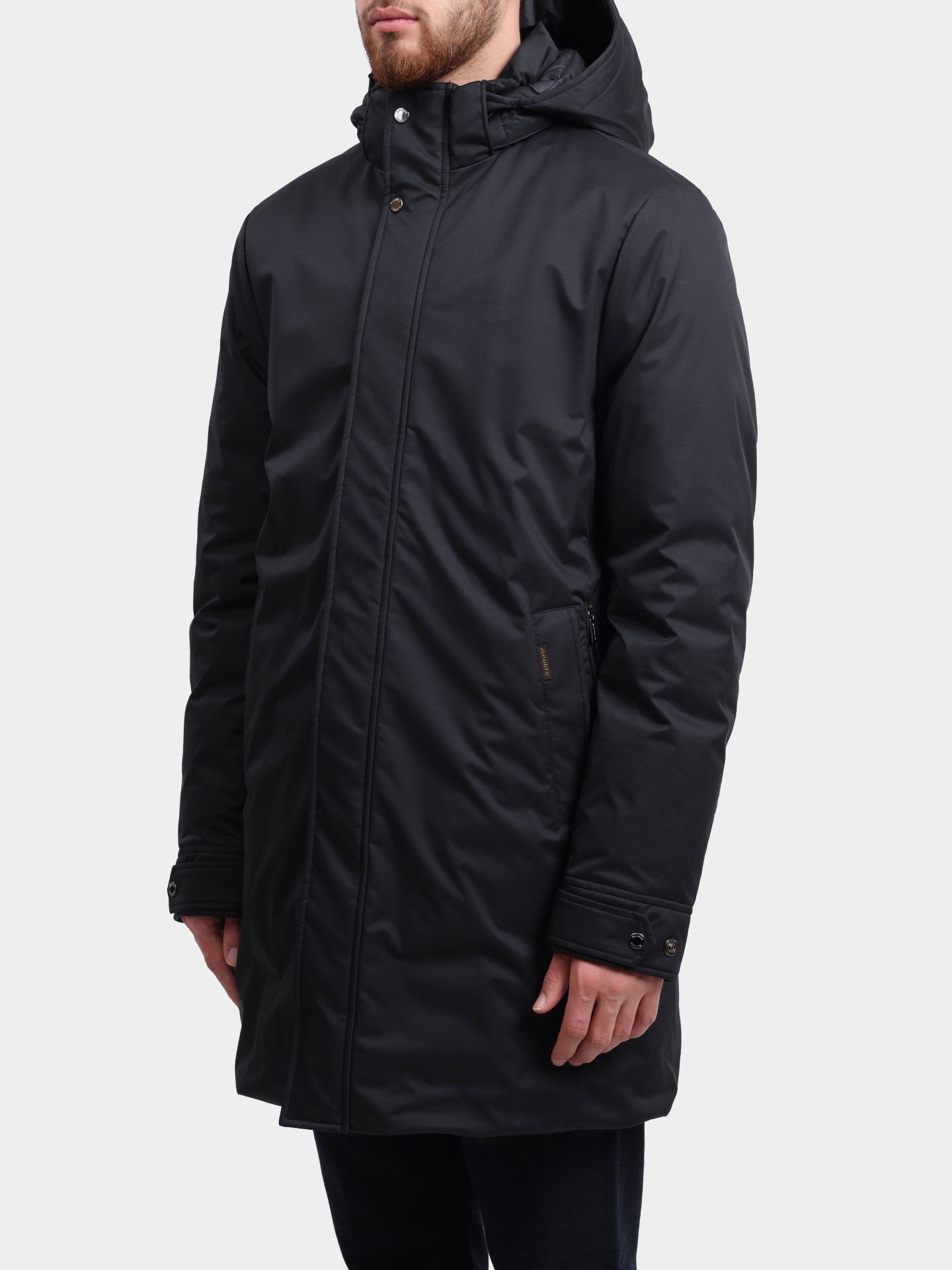 Пуховик MooRER VERMONT-ADS U0001 черный мужской — купить в интернет-магазине Verdistore