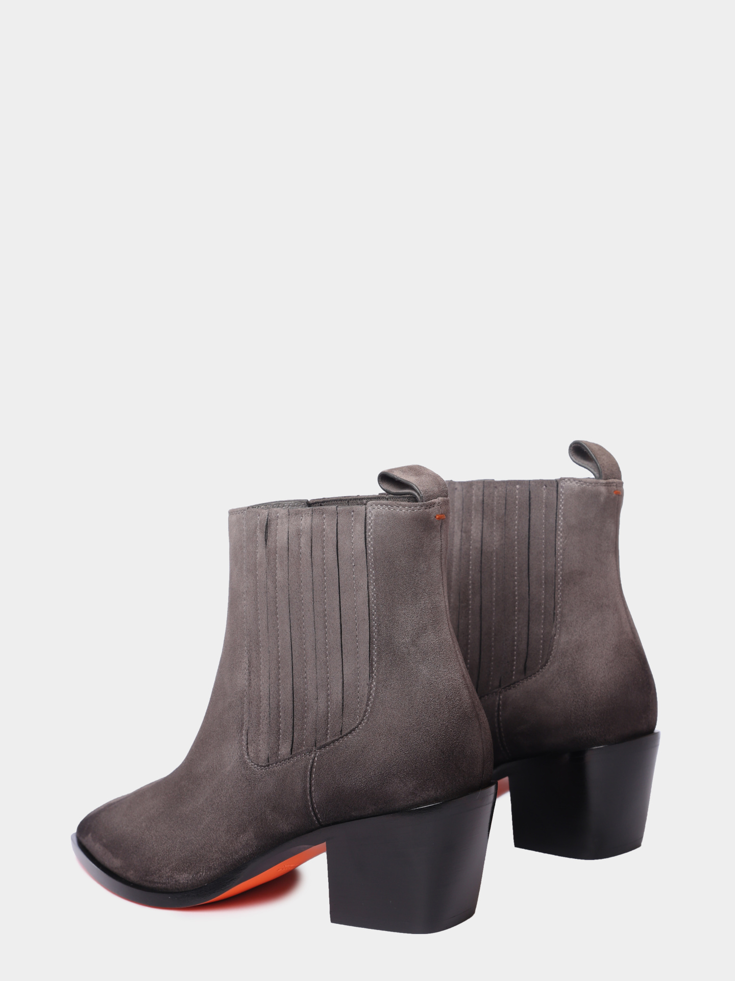 Ботильоны Santoni WTOG71799BJ2NAEAG60 замшевые женские — купить в интернет-магазине Verdistore