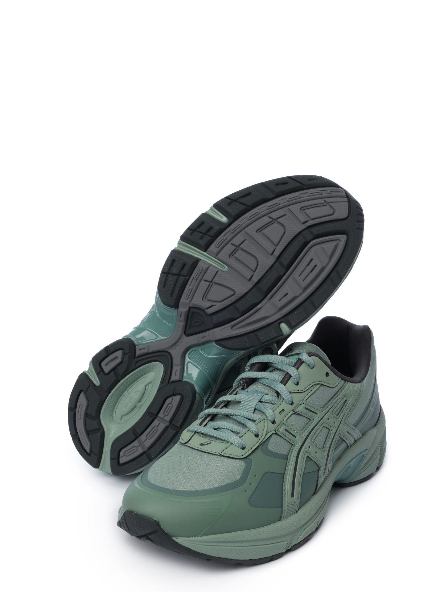 Кроссовки Asics 1203A413 021 зеленые женские с текстильными вставками — купить в интернет-магазине Verdistore