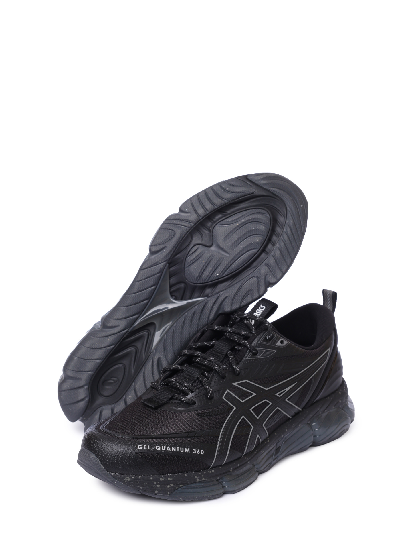 Кроссовки Asics 1203A471 001 черные мужские с текстильными вставками — купить в интернет-магазине Verdistore