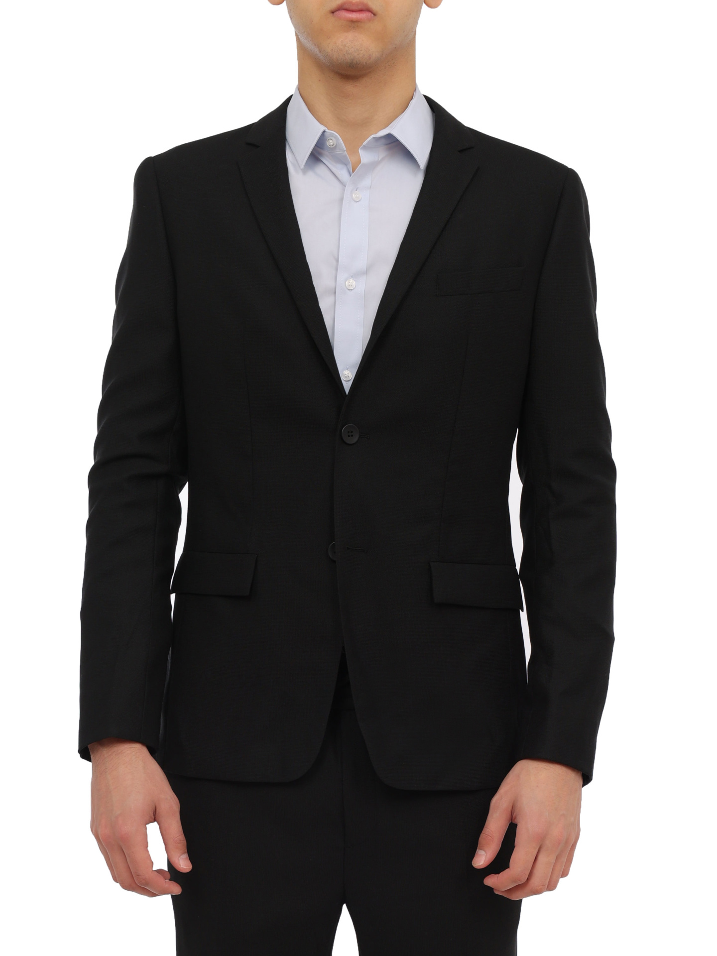 Пиджак Calvin Klein K10K109955 черный мужской — купить в интернет-магазине Verdistore