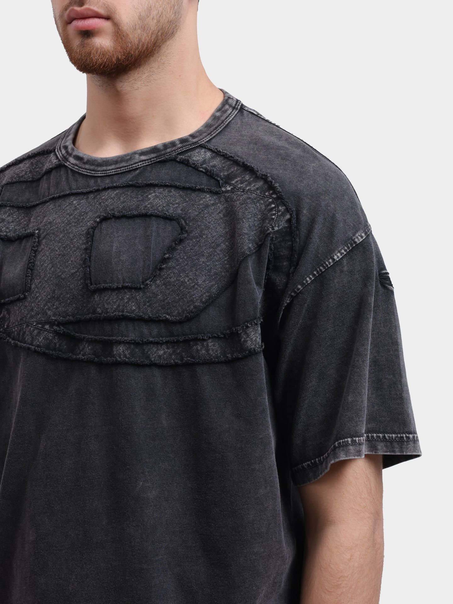 Футболка Diesel A195450HGBX9XXA хлопковая мужская — купить в интернет-магазине Verdistore