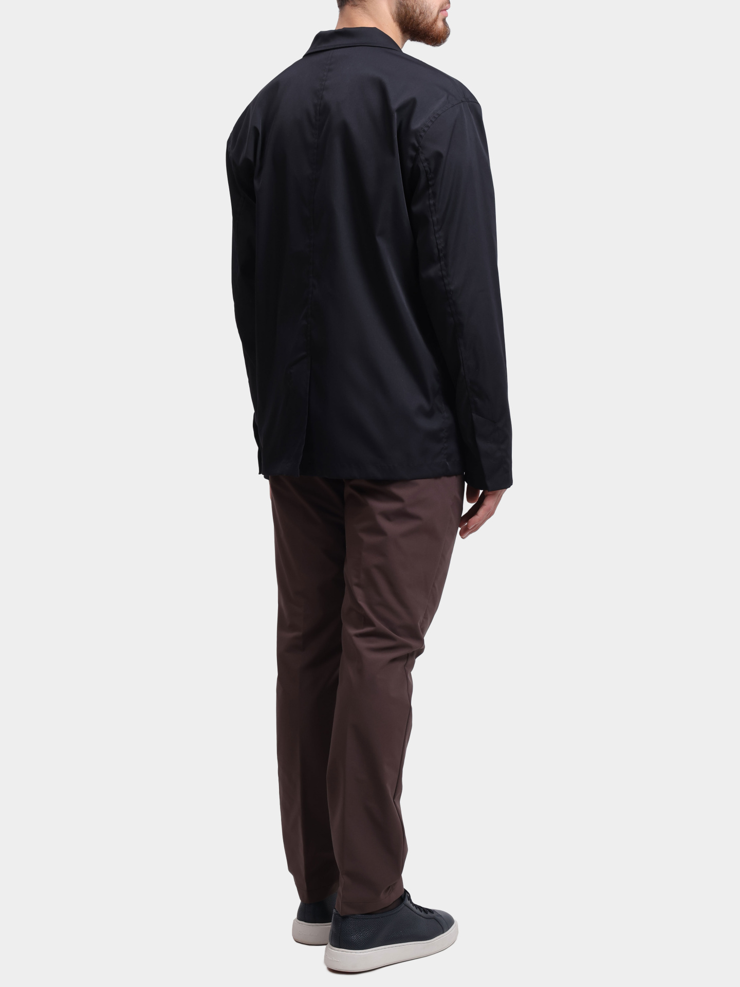 Куртка-пиджак Herno GA00026UL 12830 9300 черная мужская — купить в интернет-магазине Verdistore