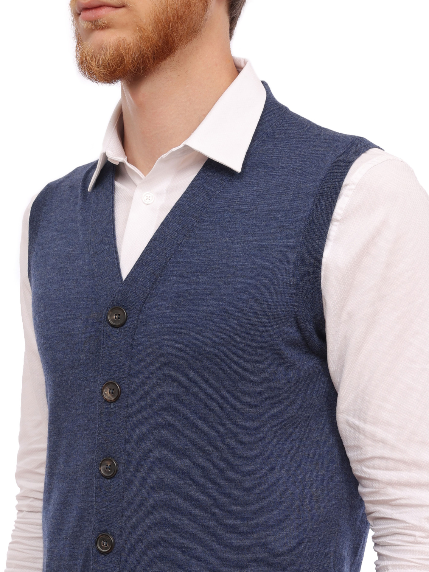 Жилет Brunello Cucinelli M2482067 трикотажный мужской — купить в интернет-магазине Verdistore