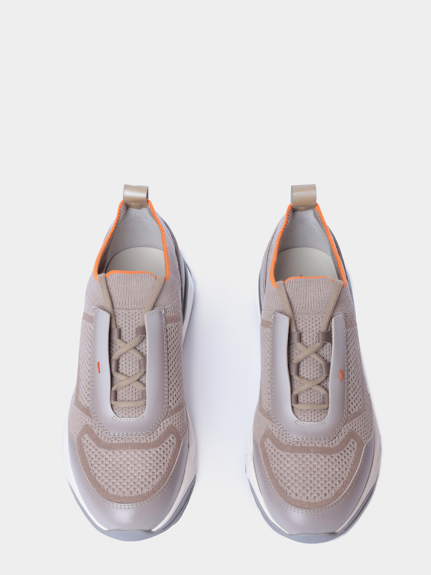 Кроссовки Santoni MBIG22135BGRCOTZM50 комбинированные мужские — купить в интернет-магазине Verdistore