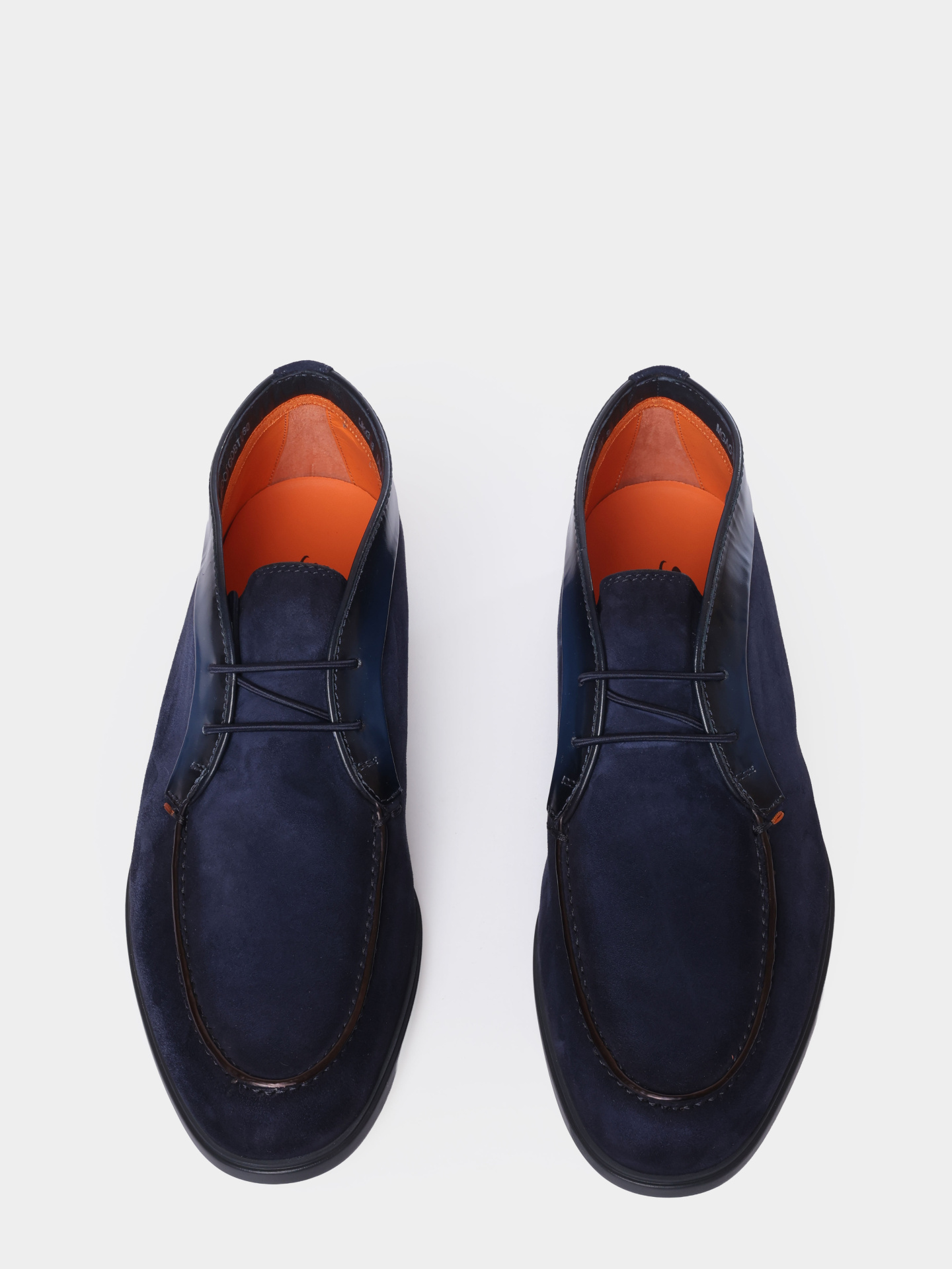 Полуботинки Santoni MGAG19156OOTGOBTU60 замшевые мужские  — купить в интернет-магазине Verdistore