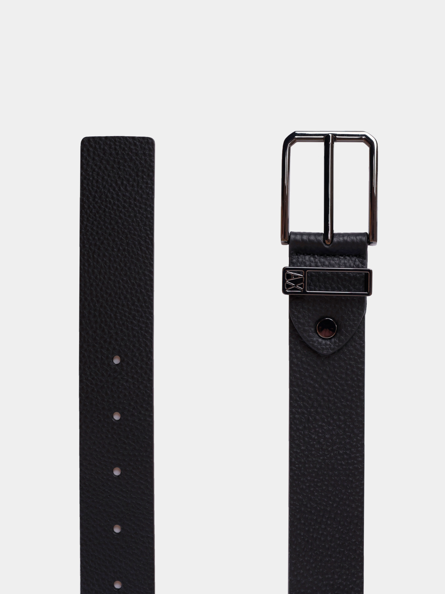 Ремень Armani Exchange XM001695 AF17387 UC001 кожаный мужской — купить в интернет-магазине Verdistore