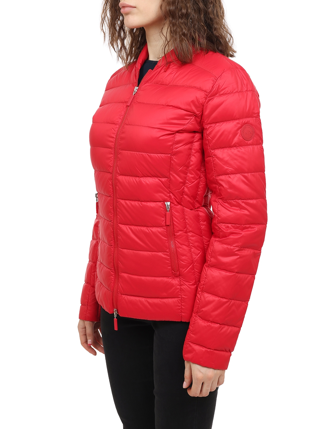 Куртка Armani Exchange 8NYB01 1445 красная женская стёганая — купить в интернет-магазине Verdistore