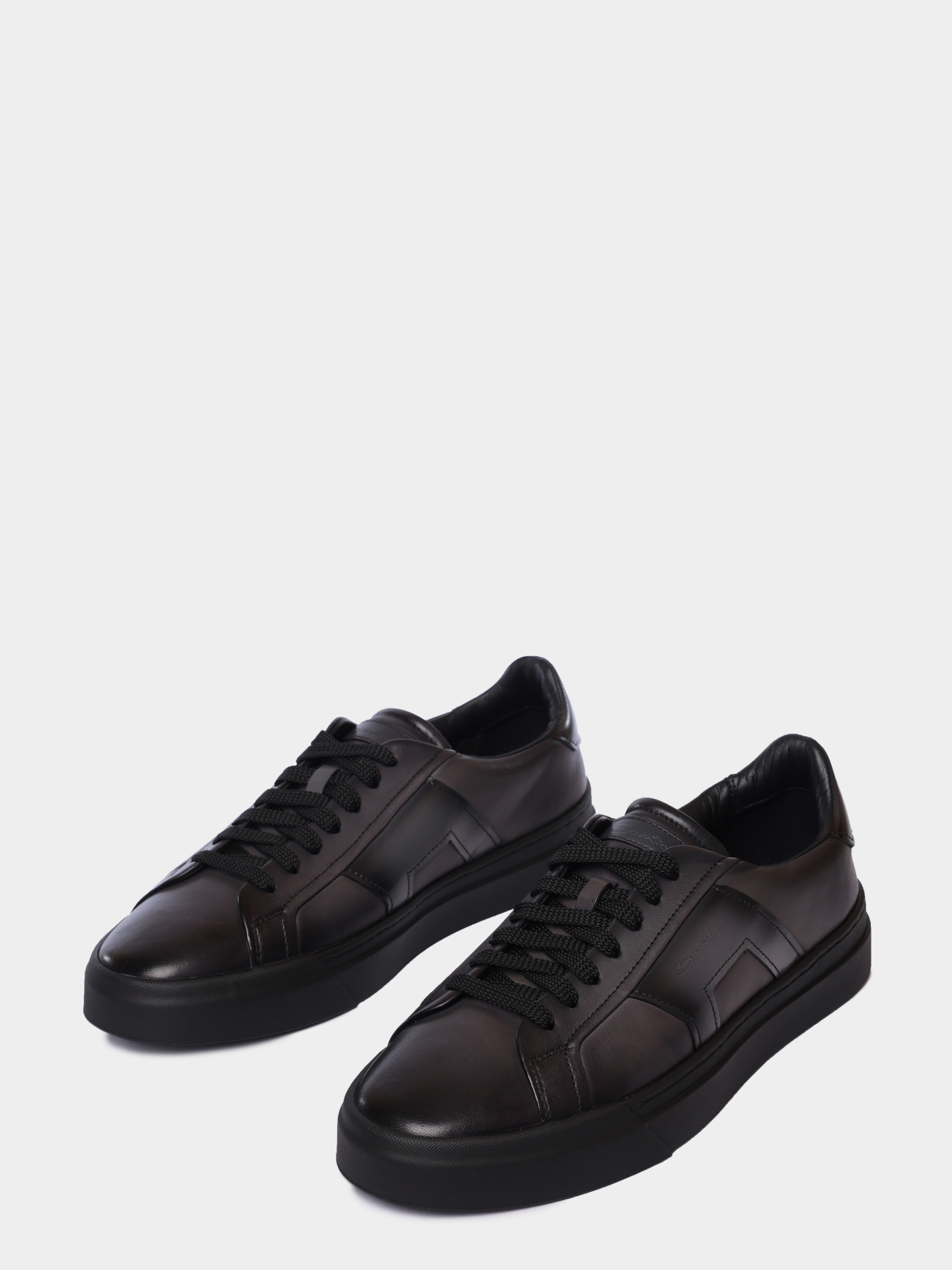 Кеды Santoni MBGG22018NEORGONG62 кожаные мужские — купить в интернет-магазине Verdistore