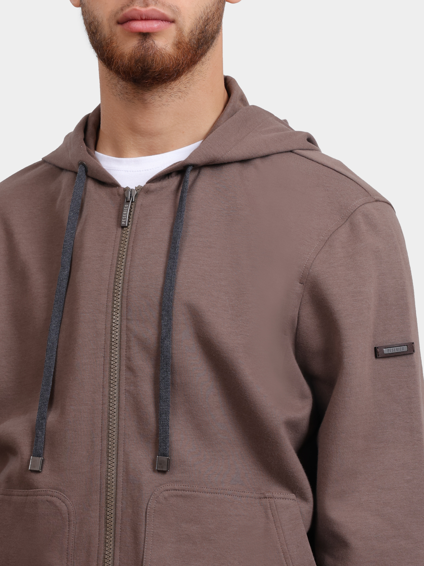 Мастерка Peserico R57011J0 0081D 54D хлопковая мужская — купить в интернет-магазине Verdistore